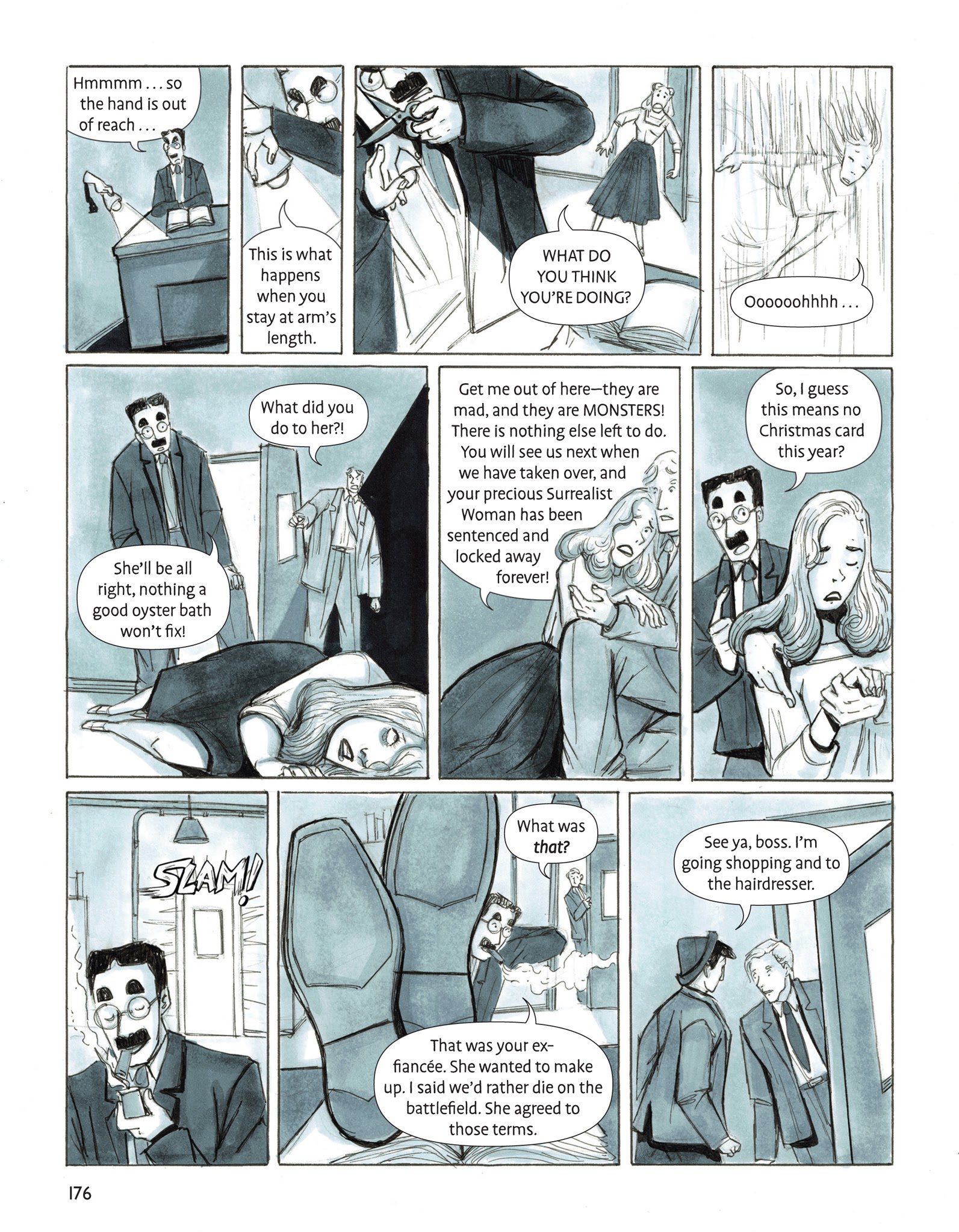 Read online Giraffes on Horseback Salad: Salvador Dali, the Marx Brothers, and the Strangest Movie Never Made comic -  Issue # TPB (Part 2) - 61
