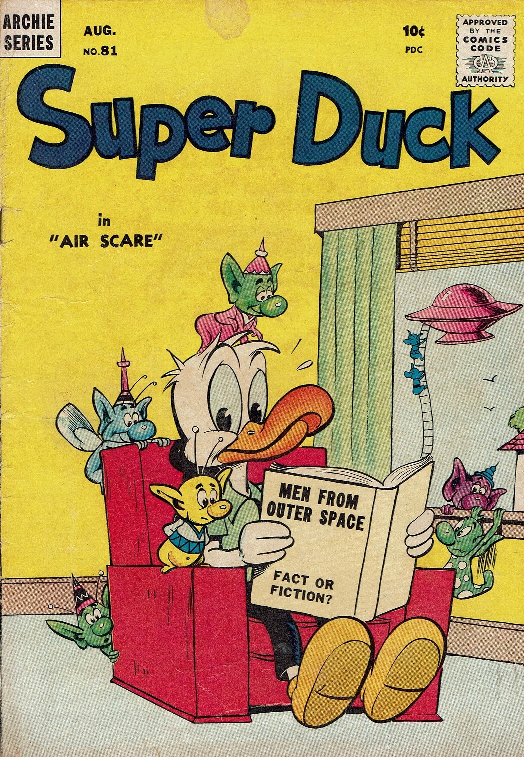 Read online Super Duck Comics comic -  Issue #81 - 1
