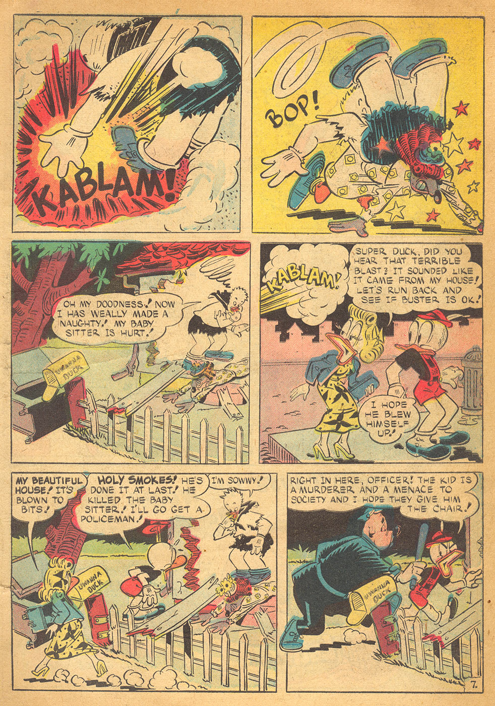 Read online Super Duck Comics comic -  Issue #42 - 9