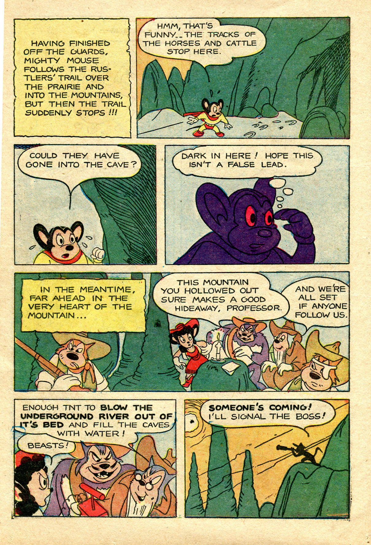 Read online Paul Terry's Mighty Mouse Comics comic -  Issue #37 - 14