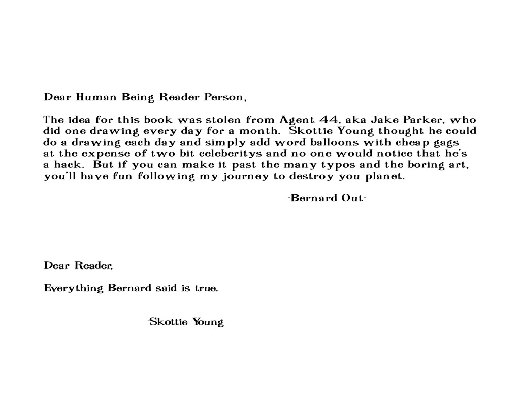 Read online The Adventures of Bernard the World Destroyer comic -  Issue # Full - 4