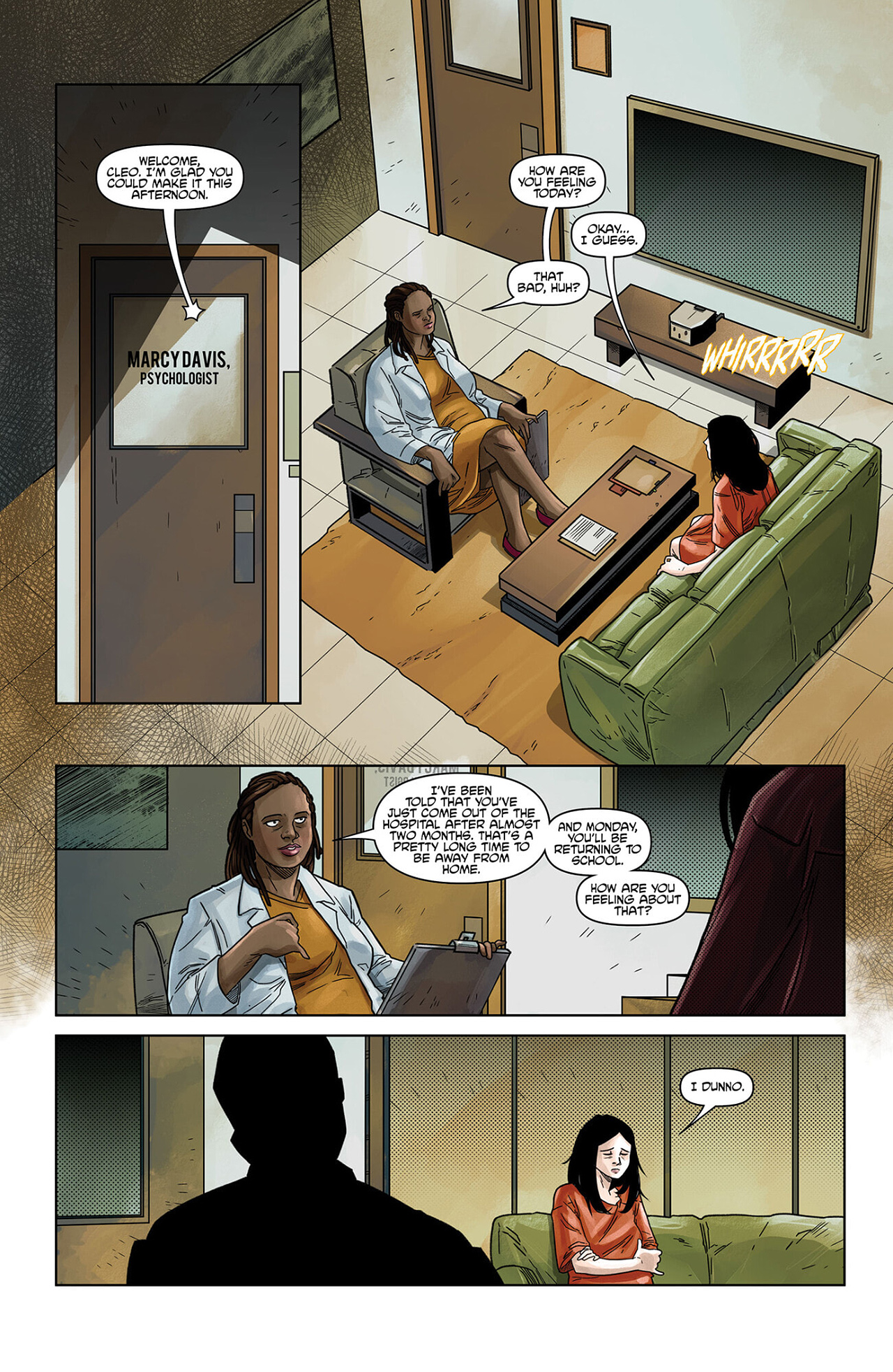 Read online A Haunted Girl comic -  Issue #1 - 11