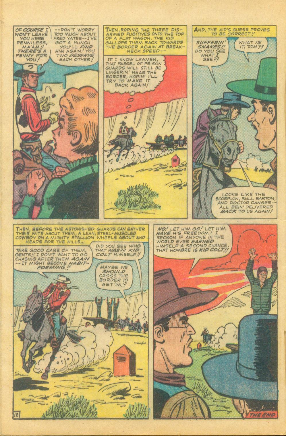 Read online Kid Colt Outlaw comic -  Issue #118 - 24