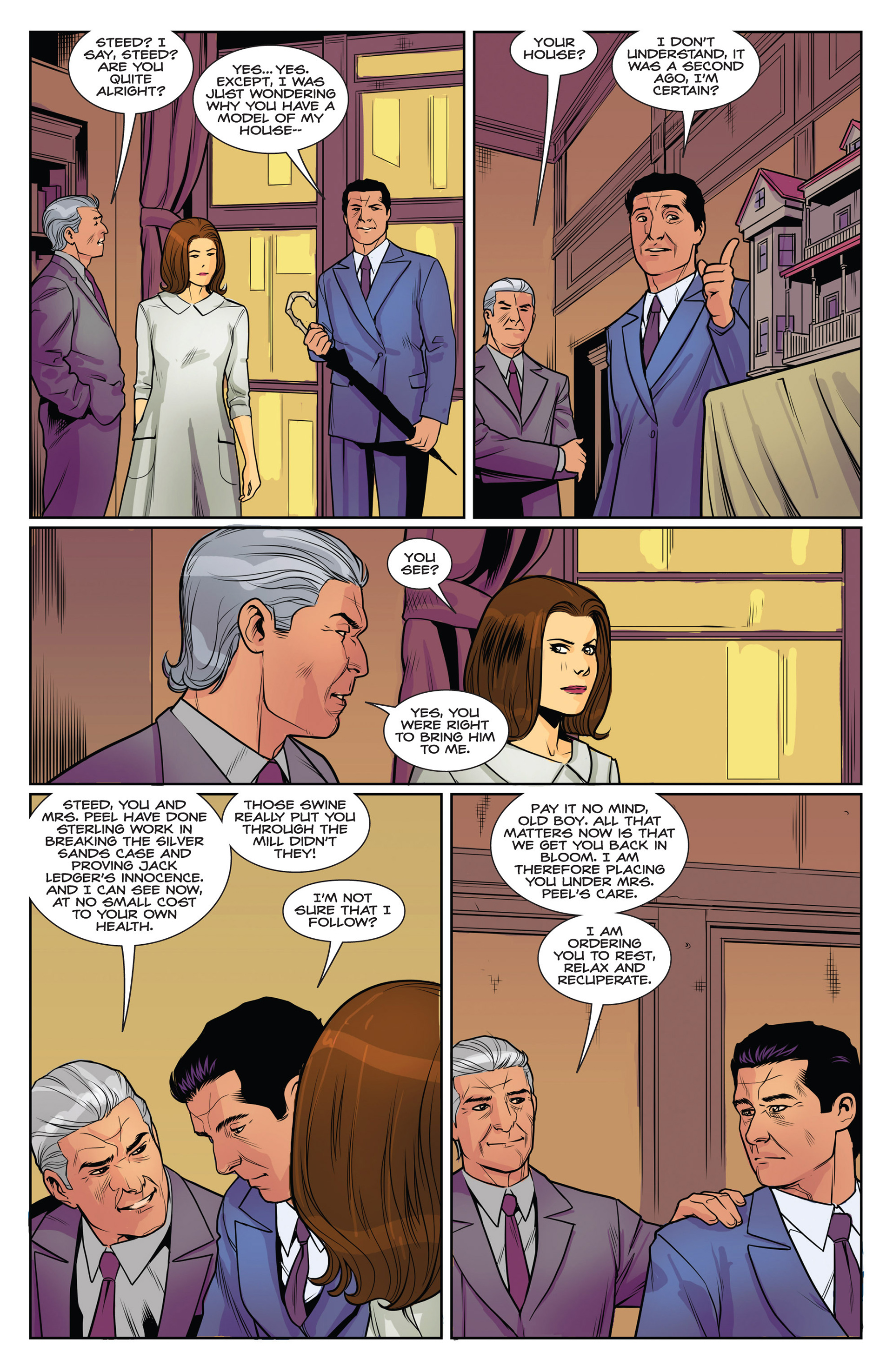 Read online Steed and Mrs. Peel: We're Needed comic -  Issue #3 - 5