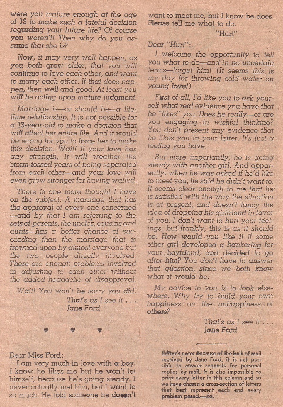 Read online Young Love (1963) comic -  Issue #47 - 18