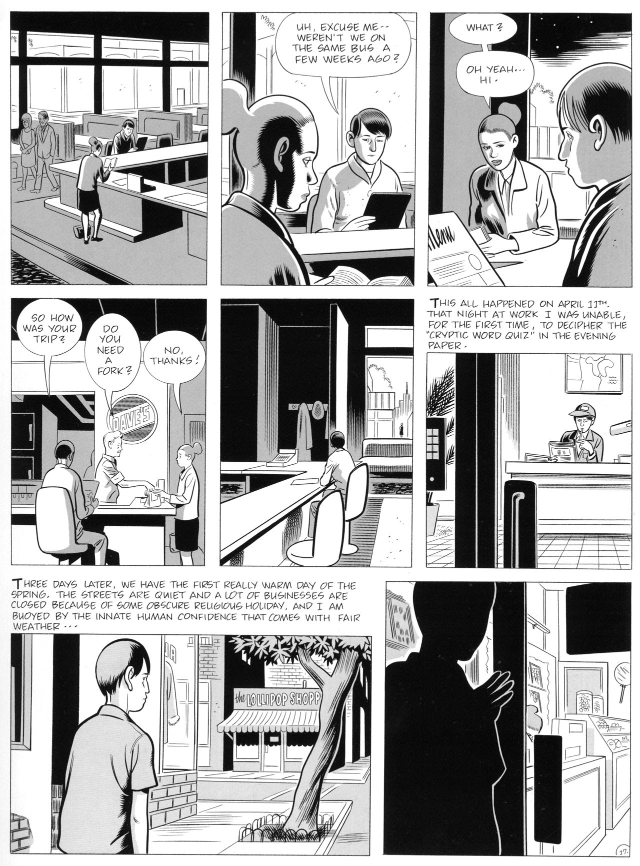 Read online David Boring comic -  Issue # TPB - 22