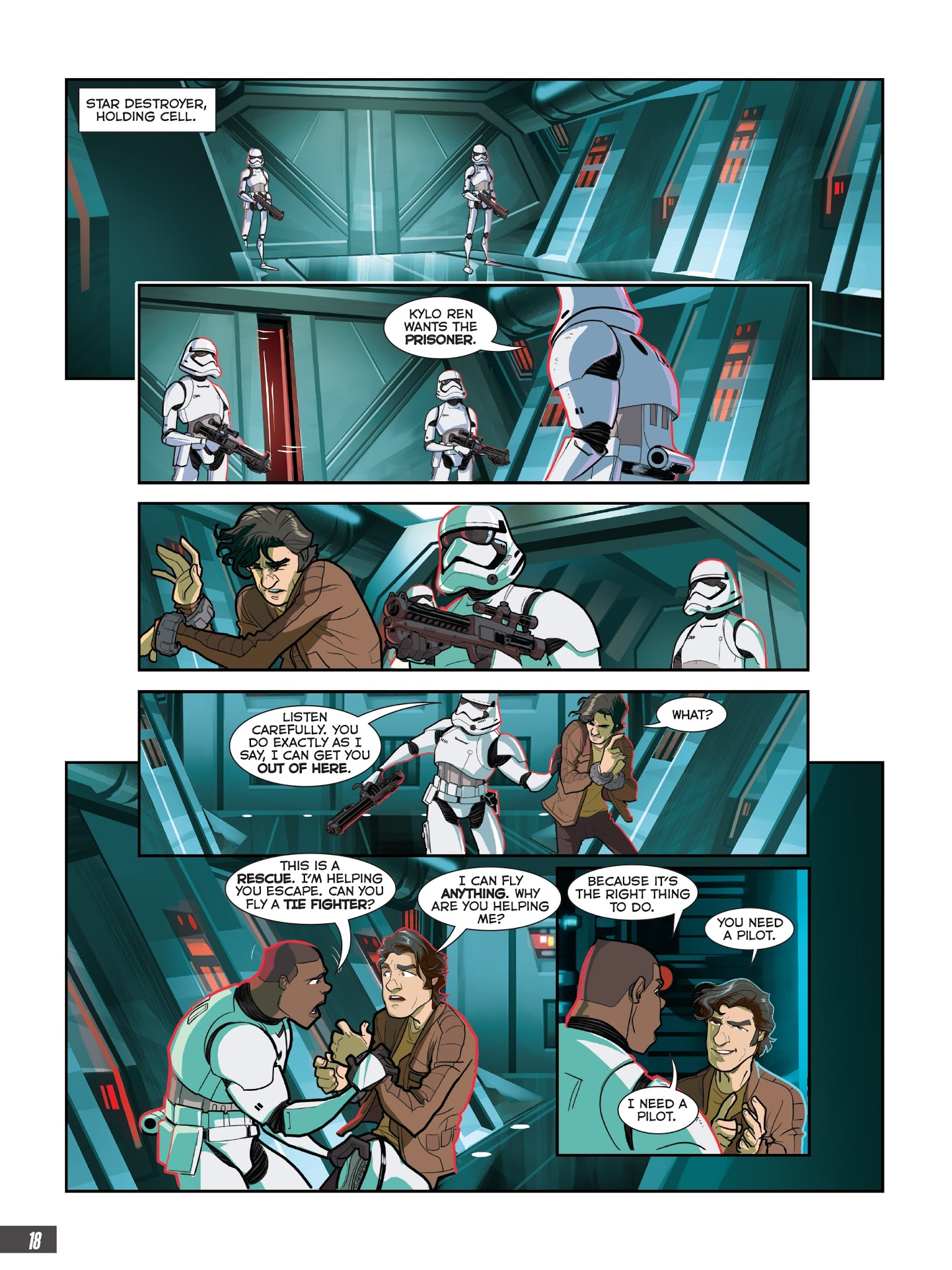 Read online Star Wars: The Force Awakens Graphic Novel Adaptation comic -  Issue # Full - 17