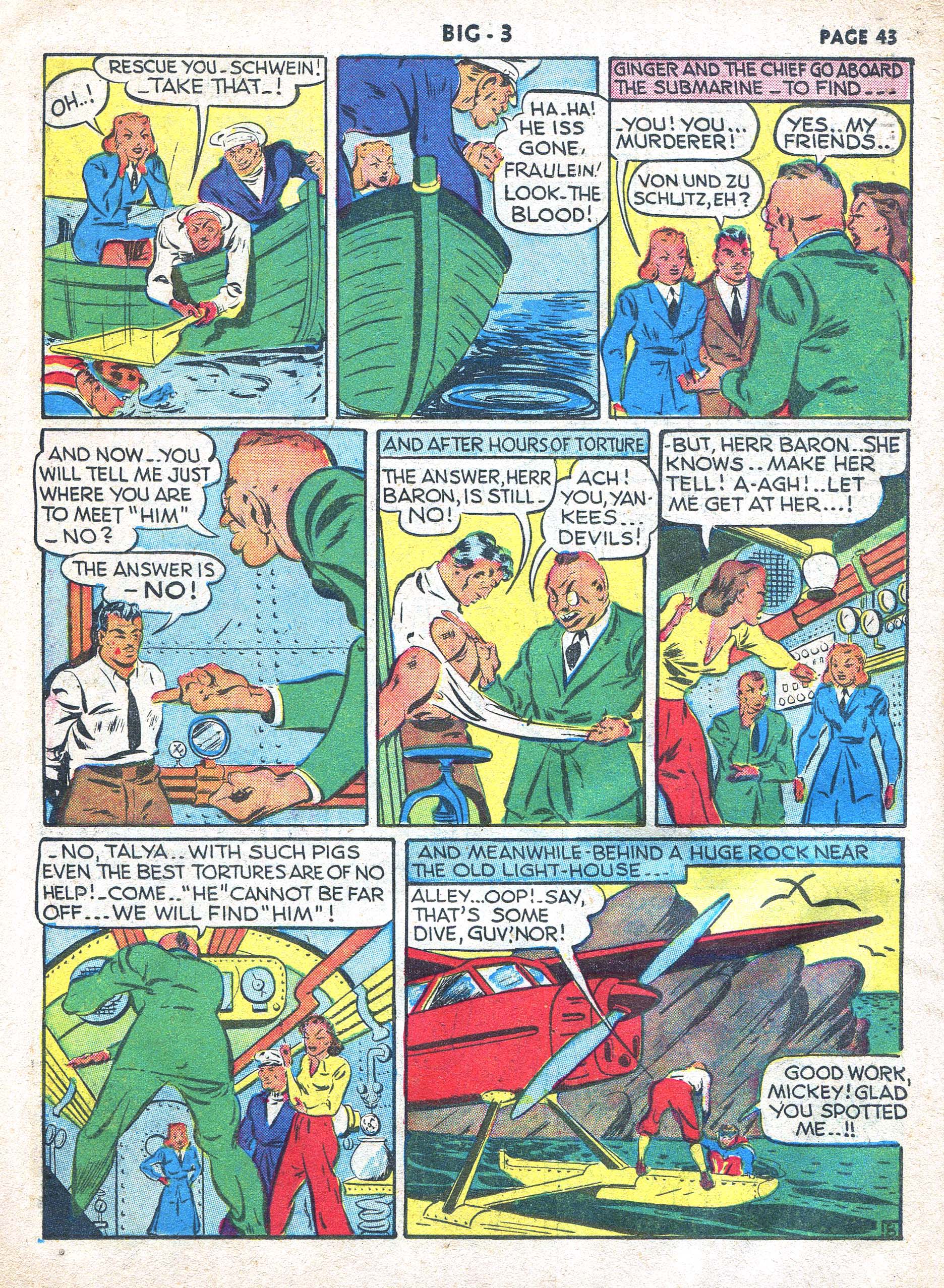 Read online Big 3 comic -  Issue #7 - 45