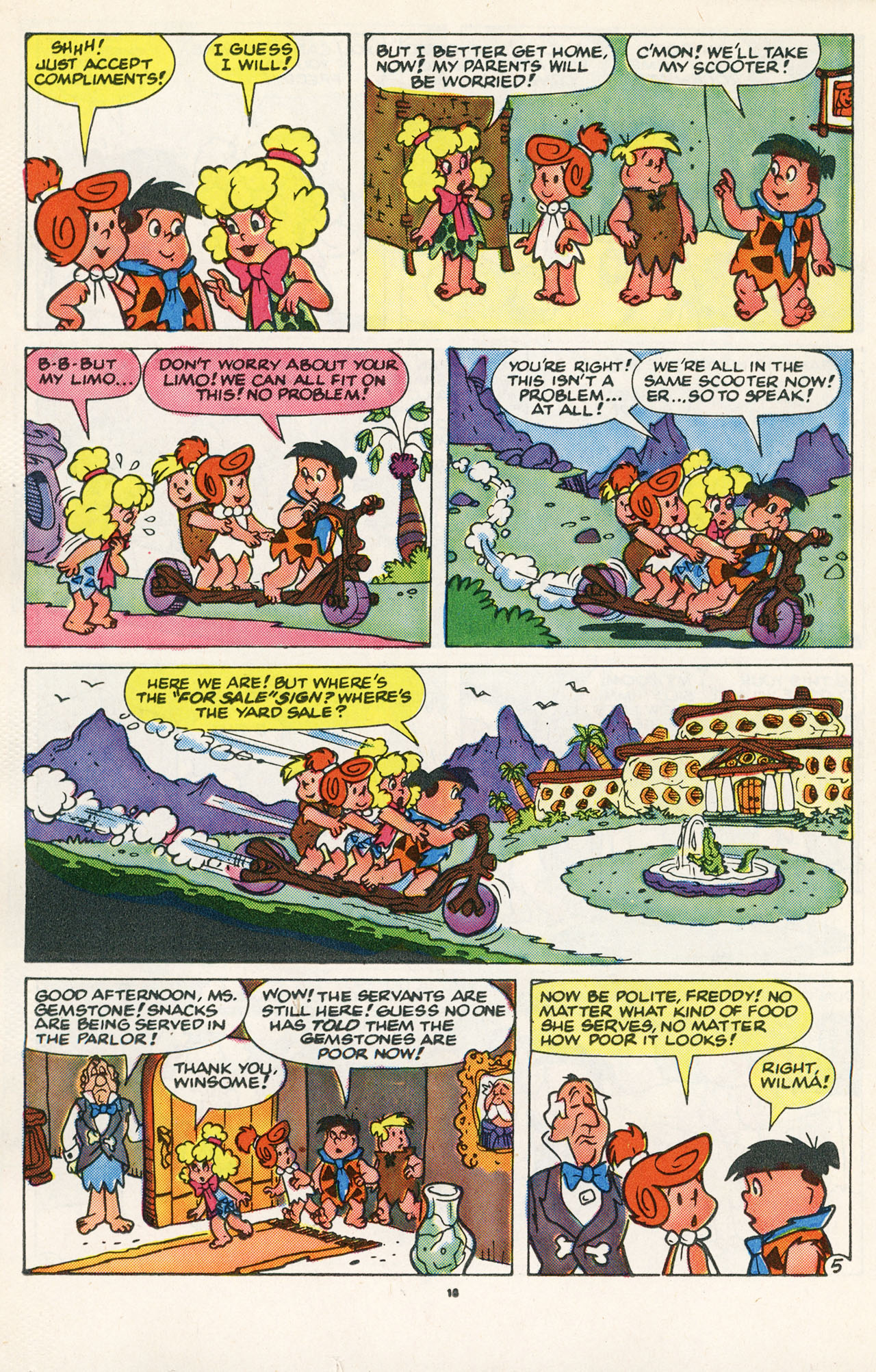 Read online The Flintstone Kids comic -  Issue #10 - 20