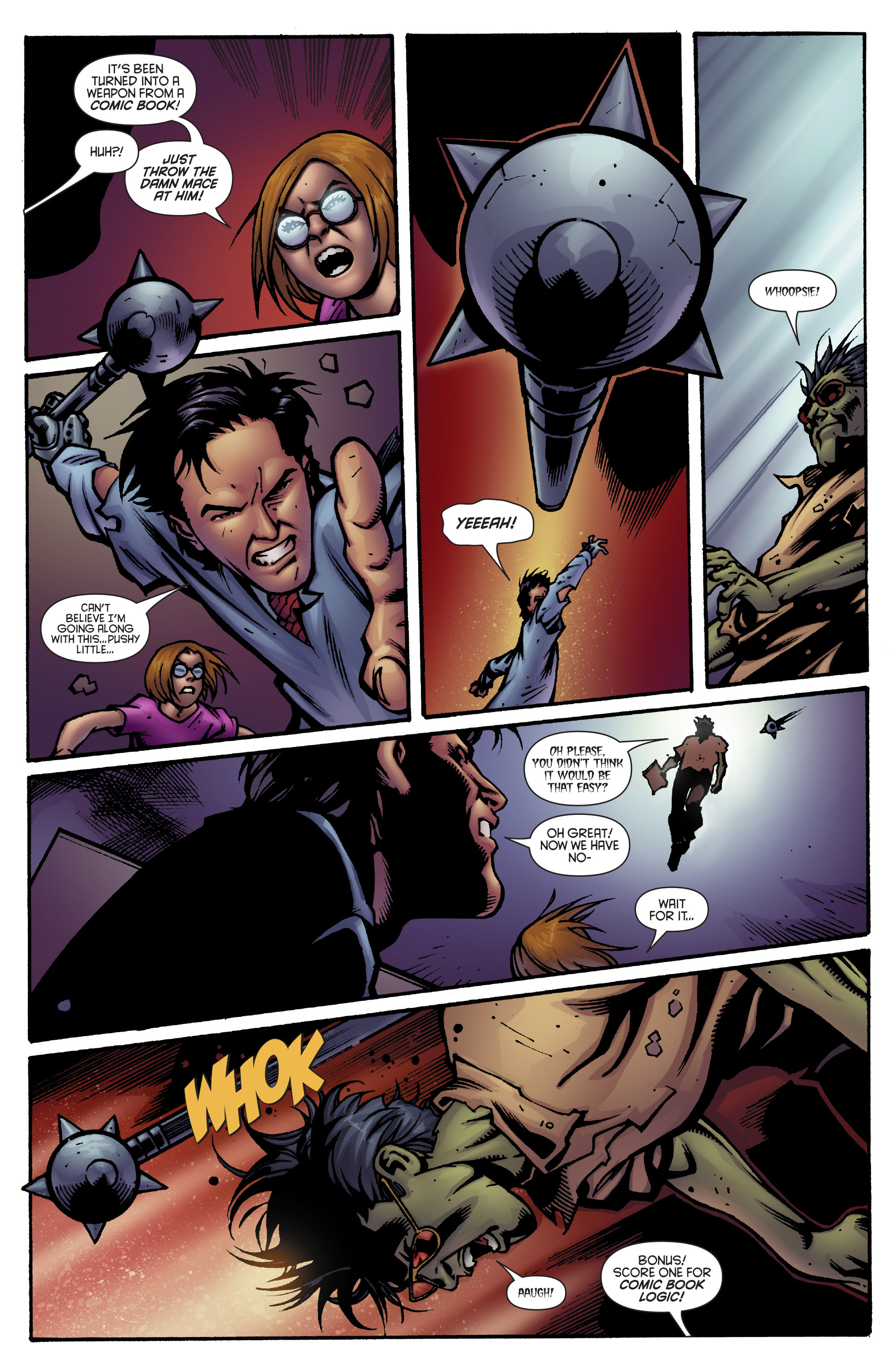 Read online Army of Darkness: Ash Saves Obama comic -  Issue #3 - 9