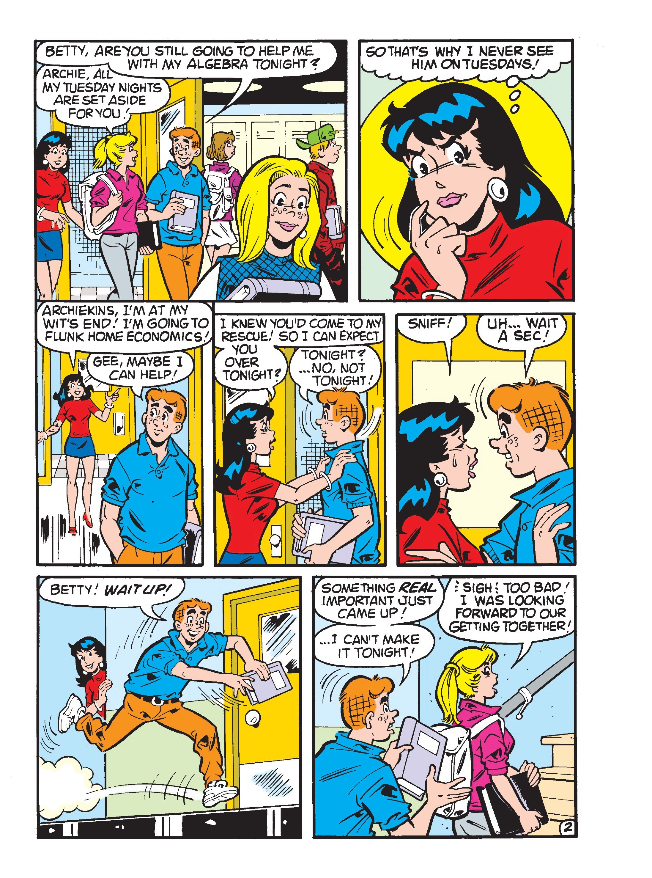 Read online Betty & Veronica Friends Double Digest comic -  Issue #252 - 189