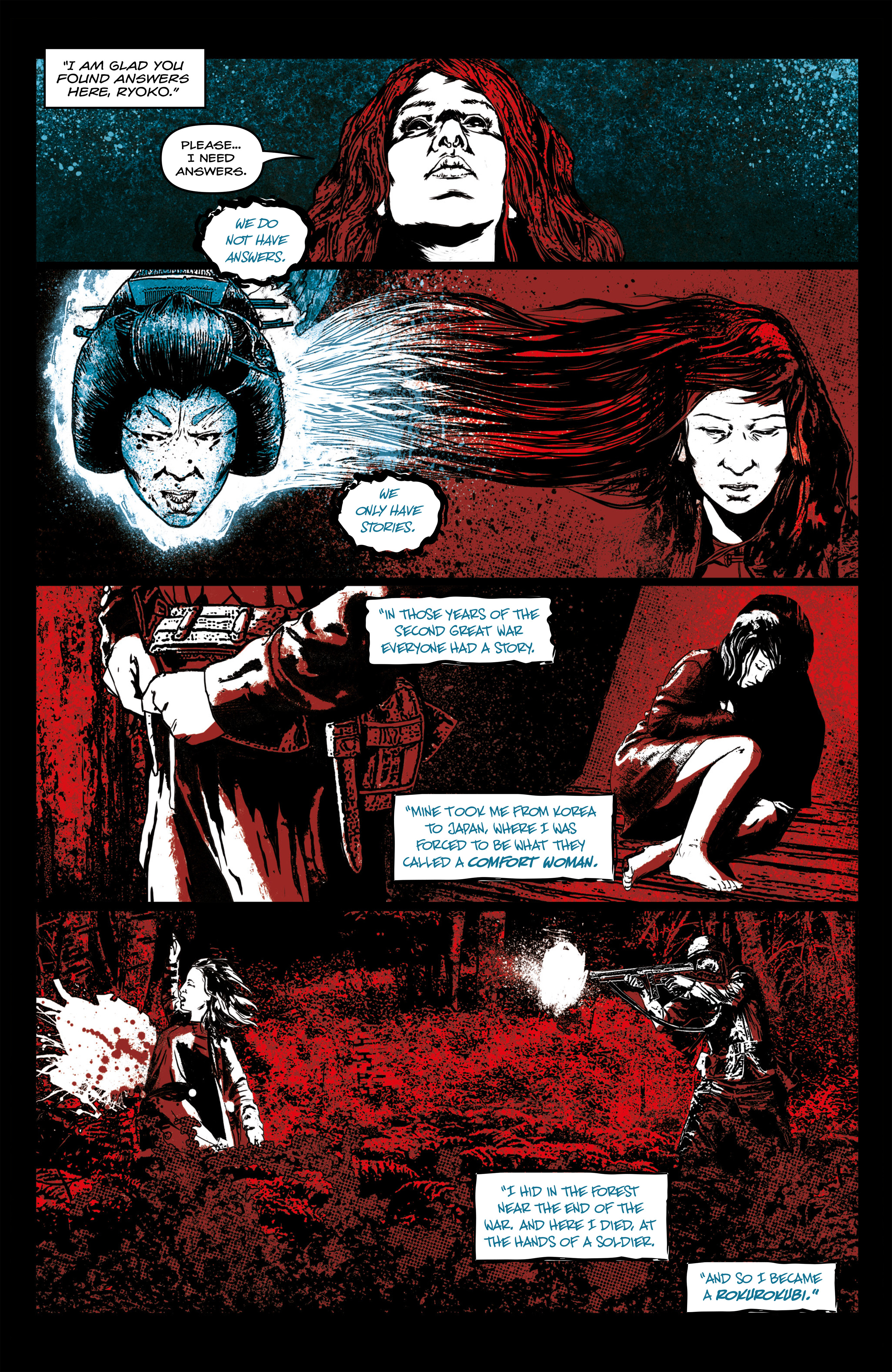 Read online Call of the Suicide Forest comic -  Issue #3 - 12