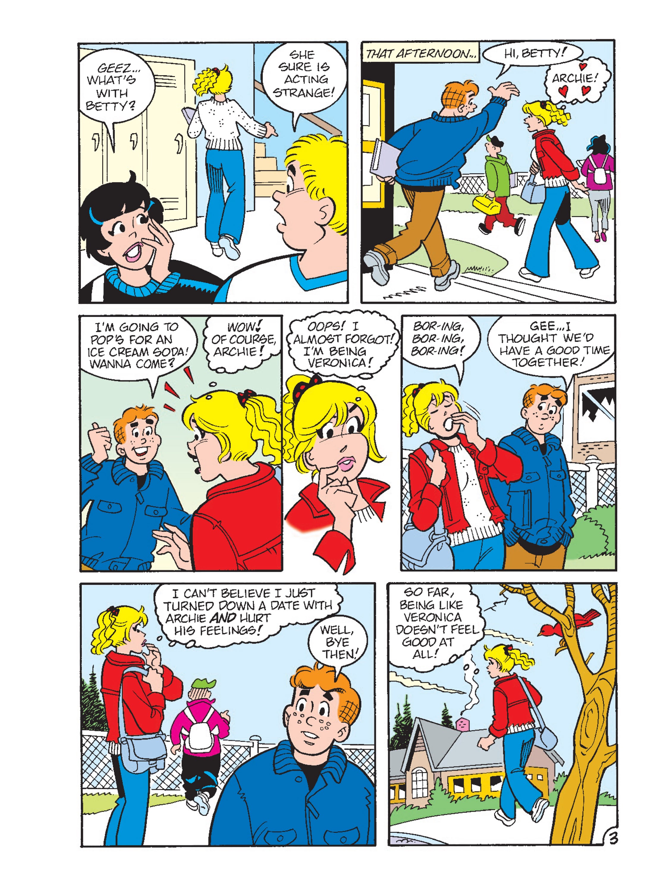 Read online Betty & Veronica Friends Double Digest comic -  Issue #268 - 181