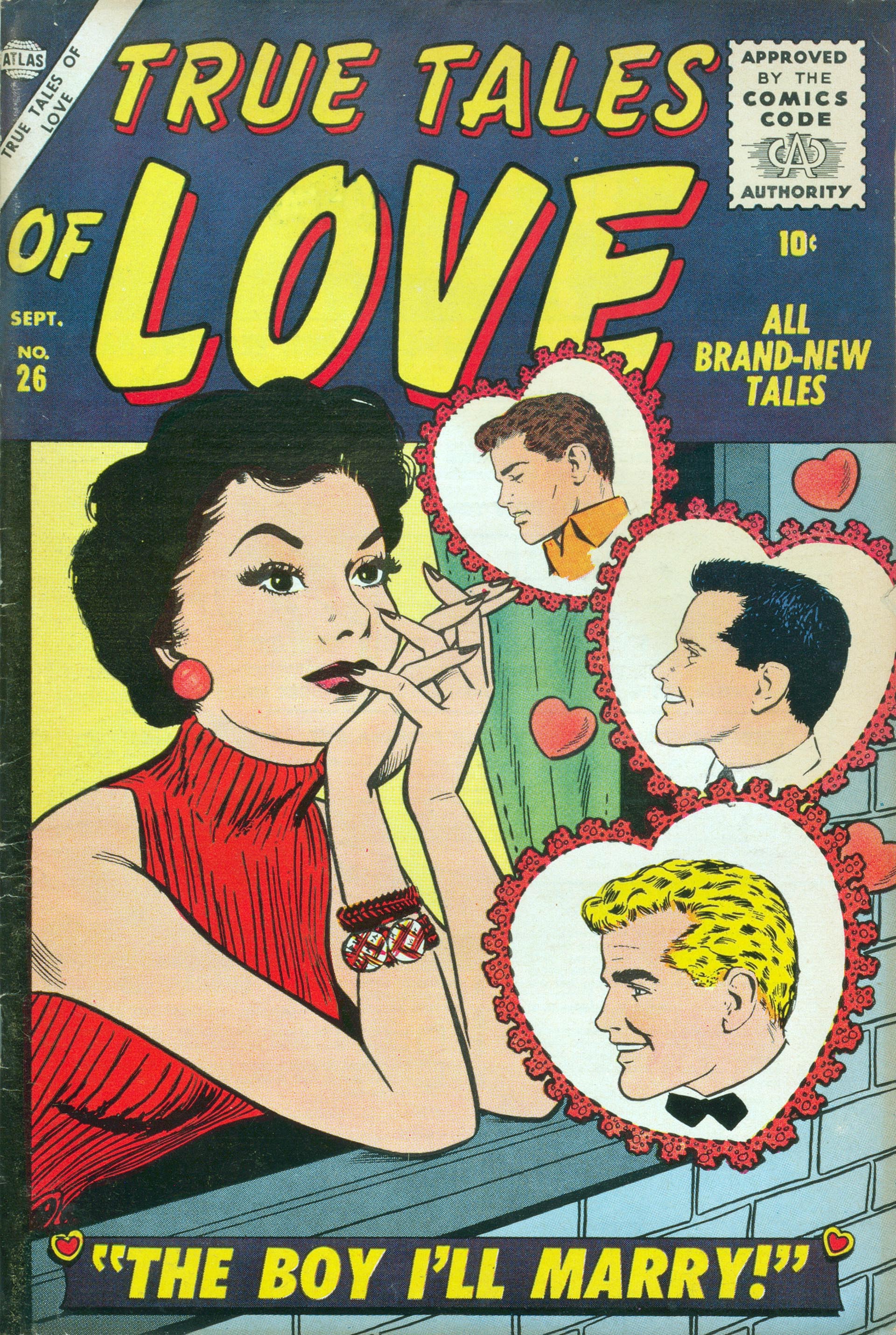 Read online True Tales of Love comic -  Issue #26 - 1