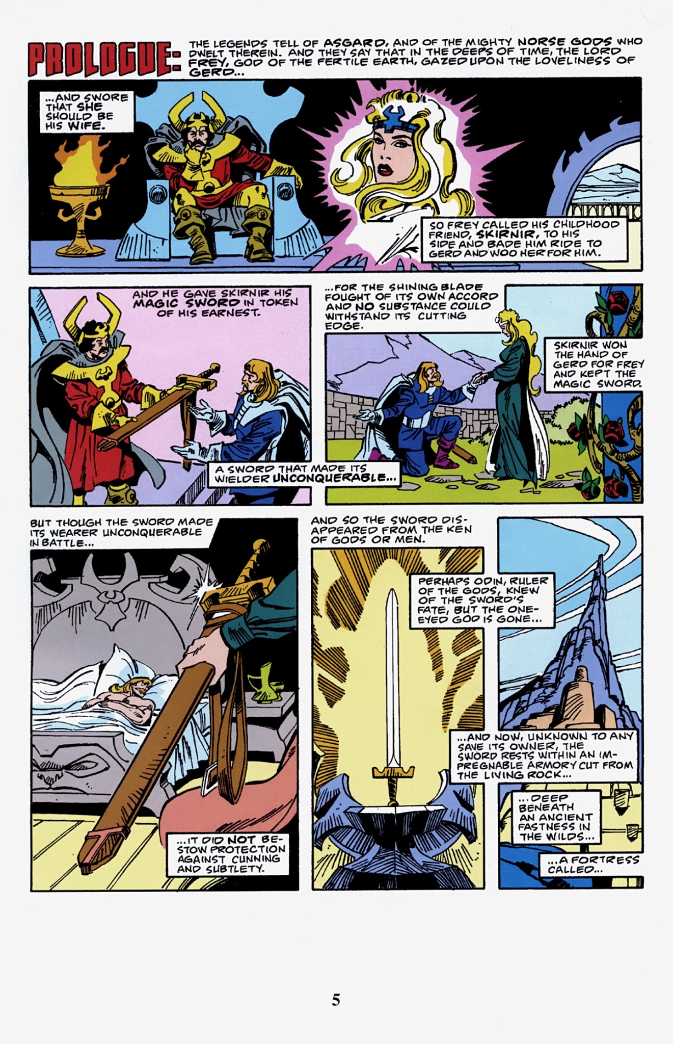 Read online Thor Visionaries: Walter Simonson comic -  Issue # TPB 4 - 7