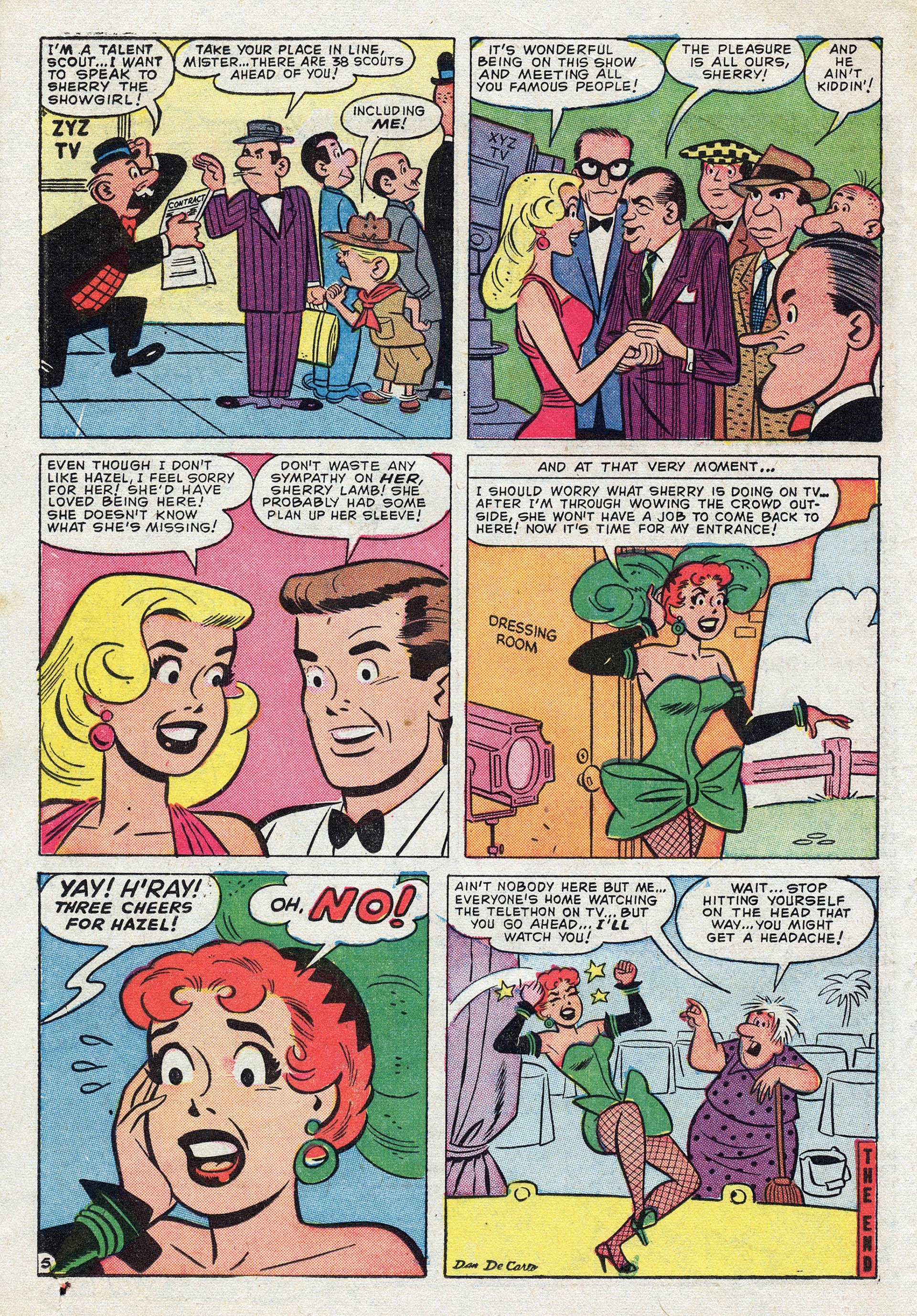 Read online Showgirls (1957) comic -  Issue #4 - 14