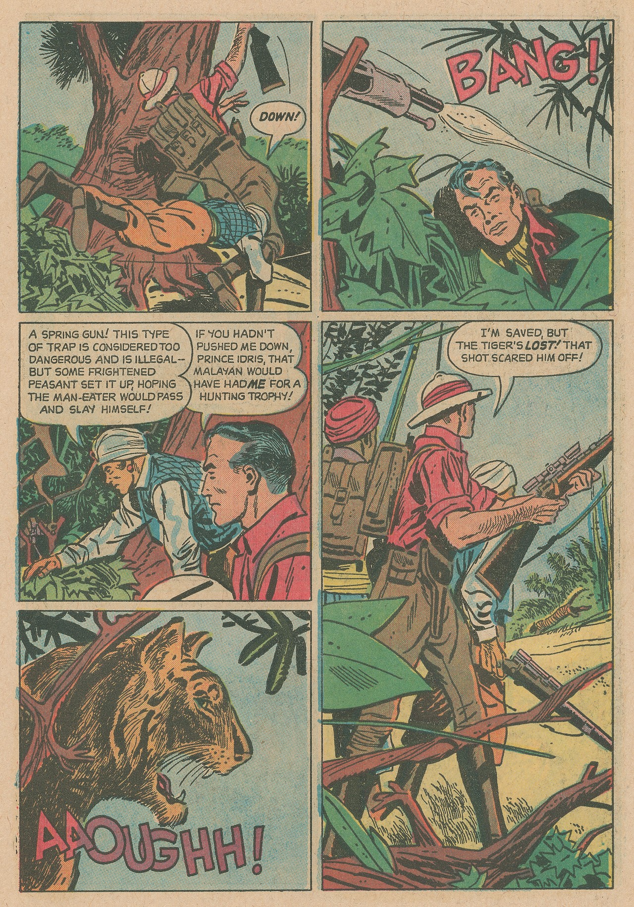 Read online Jungle Jim (1967) comic -  Issue # Full - 7