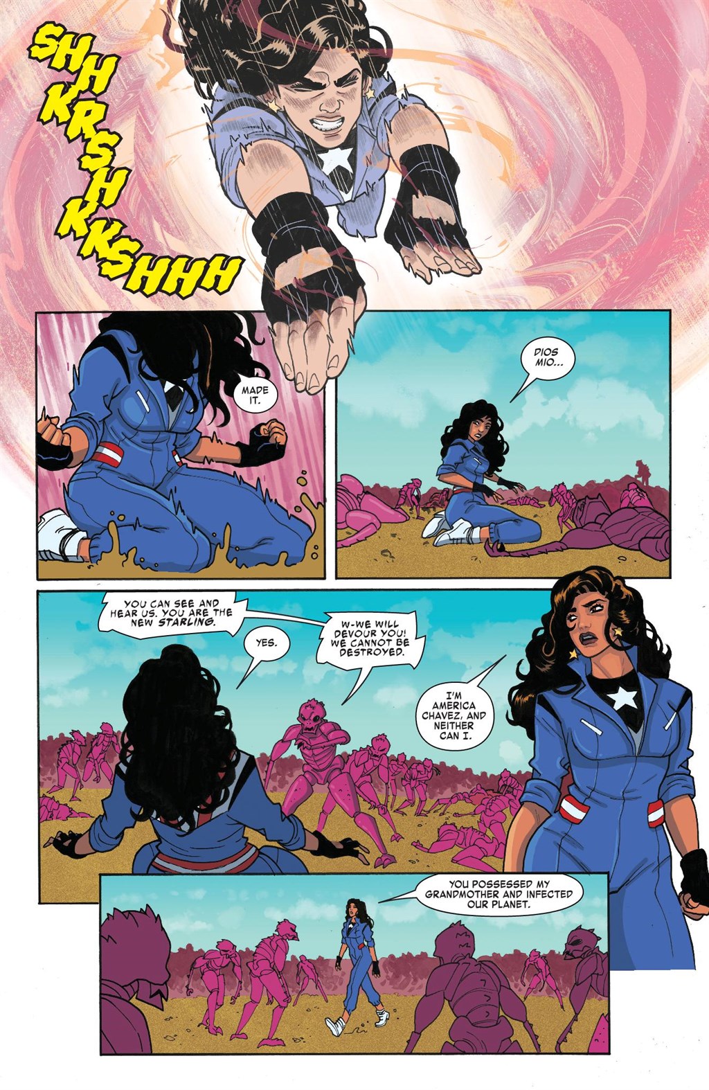 Read online Marvel-Verse (2020) comic -  Issue # America Chavez - 119