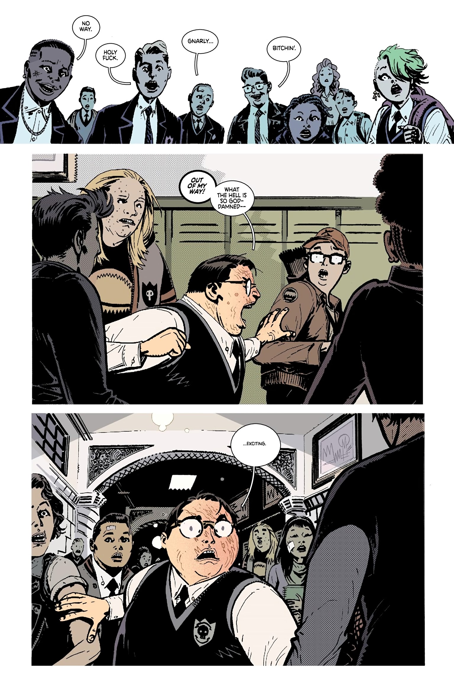 Read online Deadly Class comic -  Issue # _Deluxe Edition Teen Age Riot (Part 2) - 58