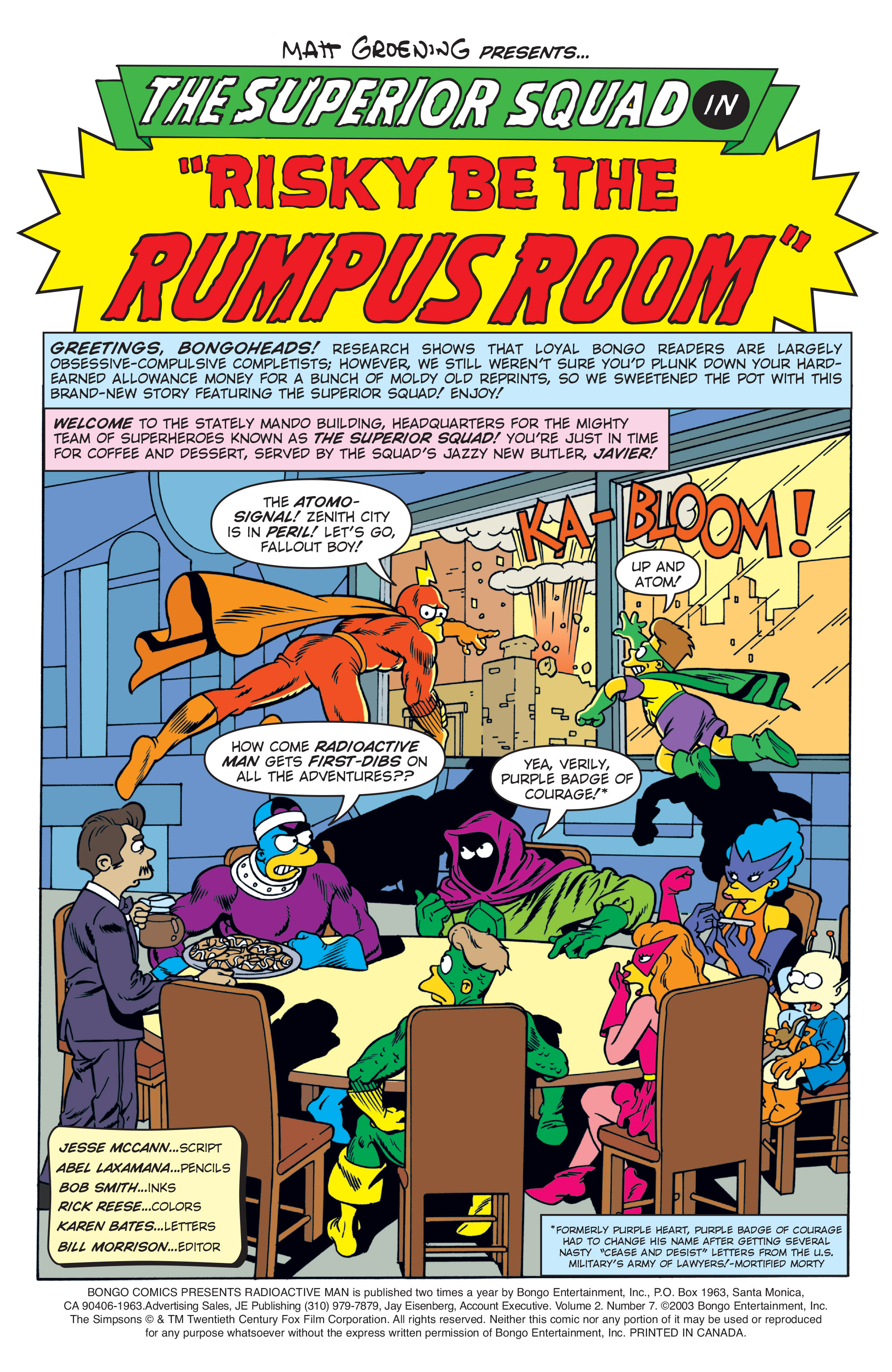 Read online Radioactive Man comic -  Issue #7 - 2