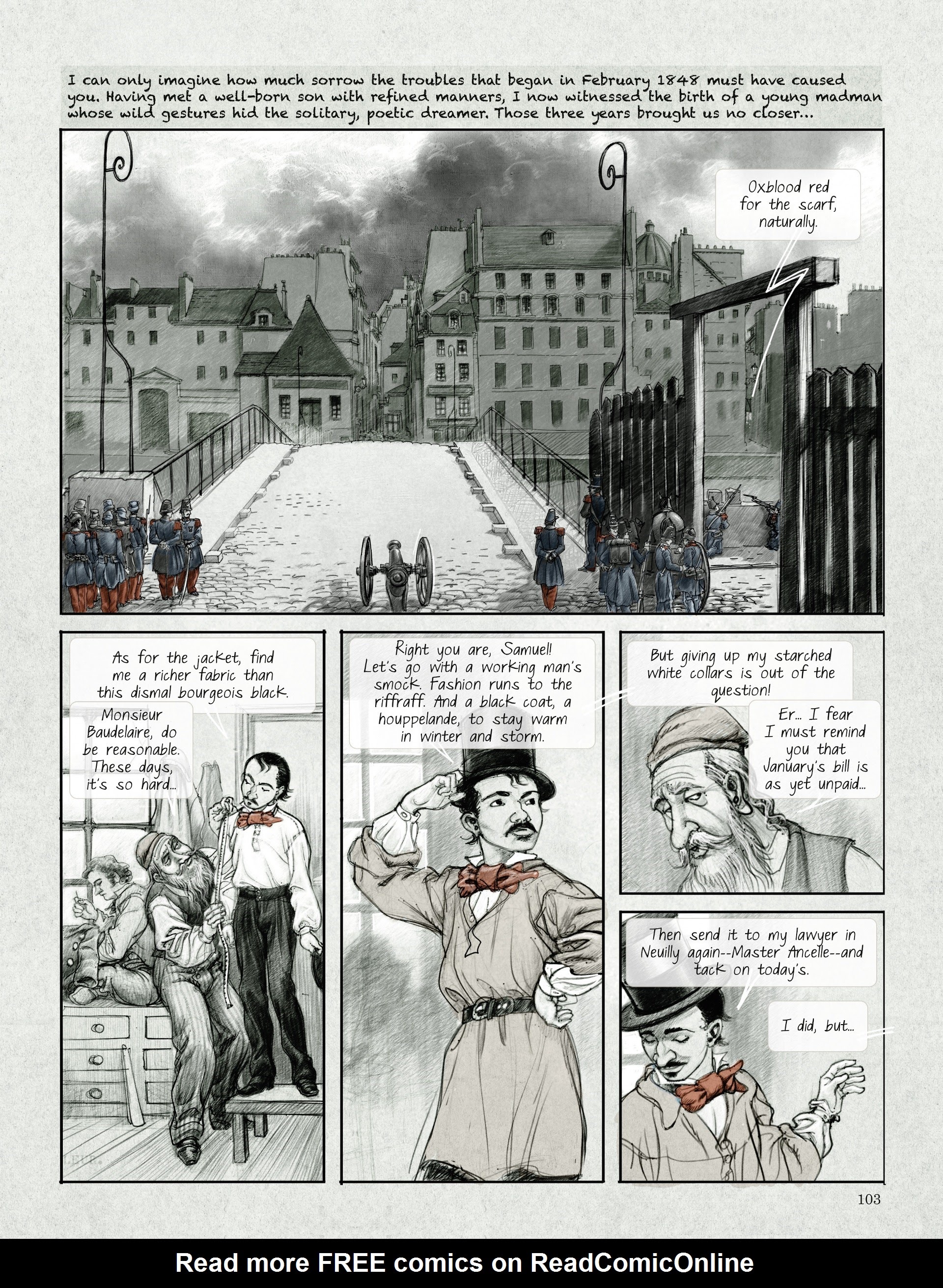 Read online Mademoiselle Baudelaire comic -  Issue # TPB (Part 2) - 4