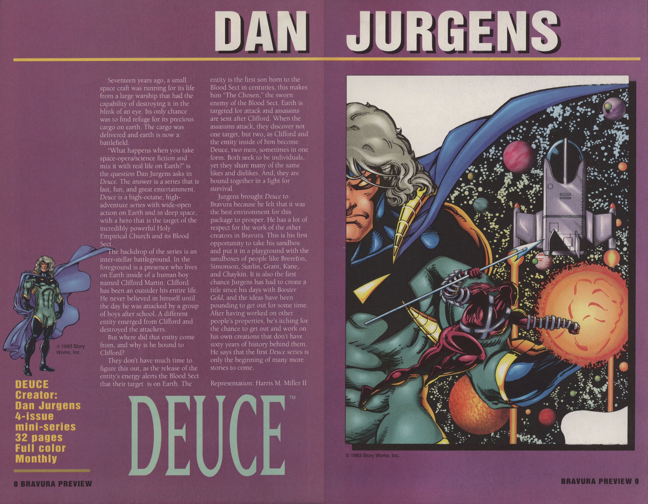 Read online Bravura comic -  Issue #1 - 9