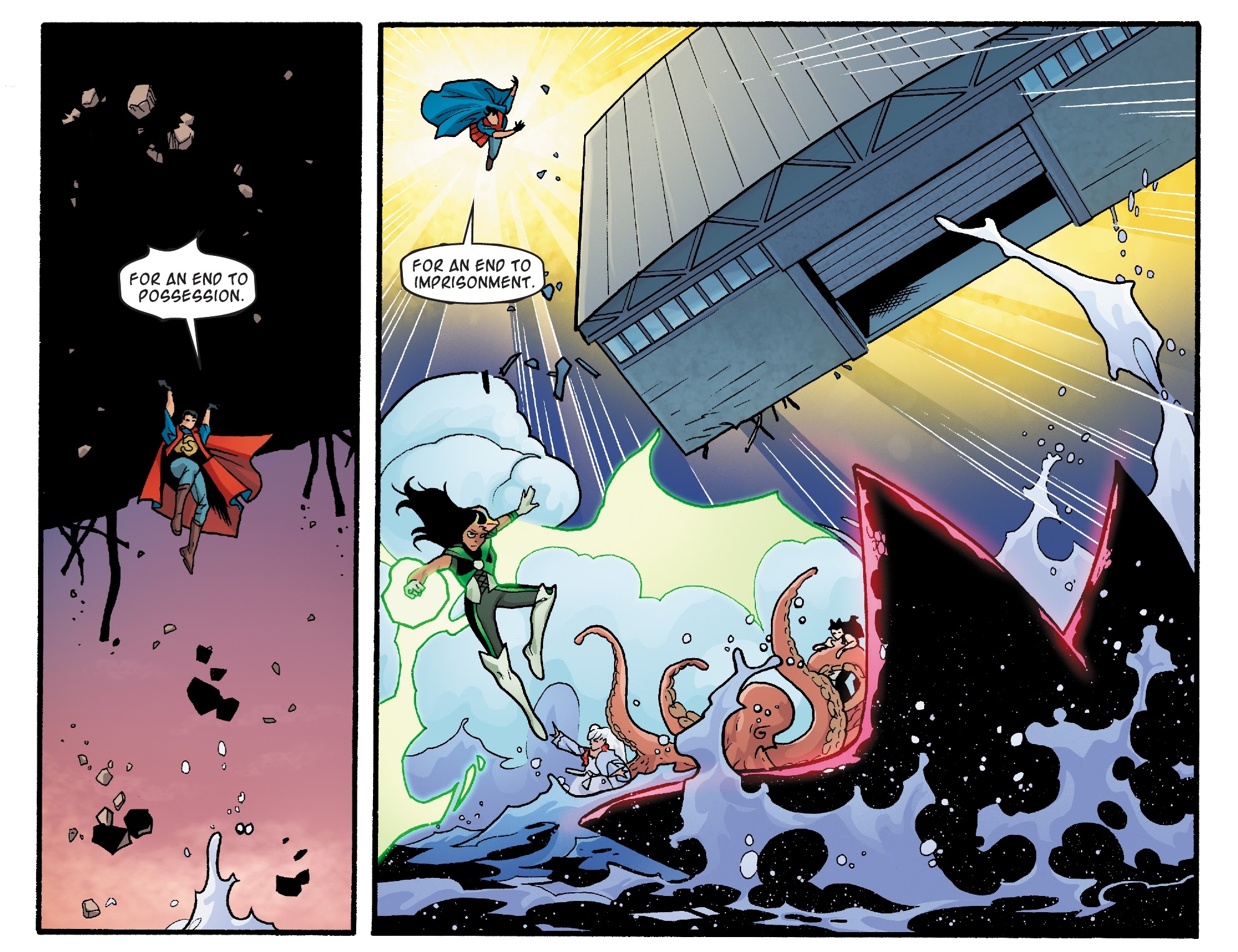 Read online RWBY/Justice League comic -  Issue #12 - 22