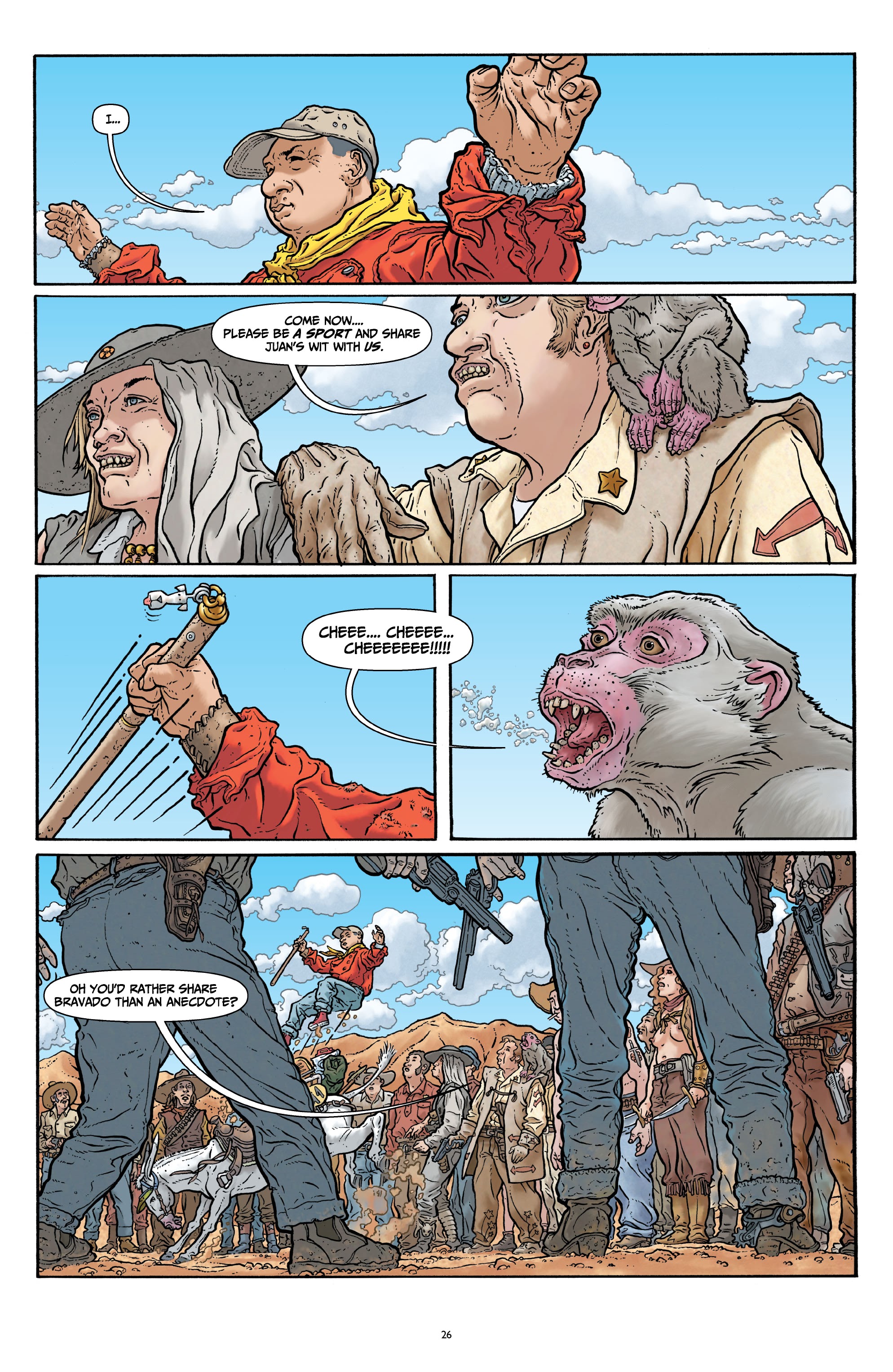 Read online Shaolin Cowboy comic -  Issue # _Start Trek (Part 1) - 19