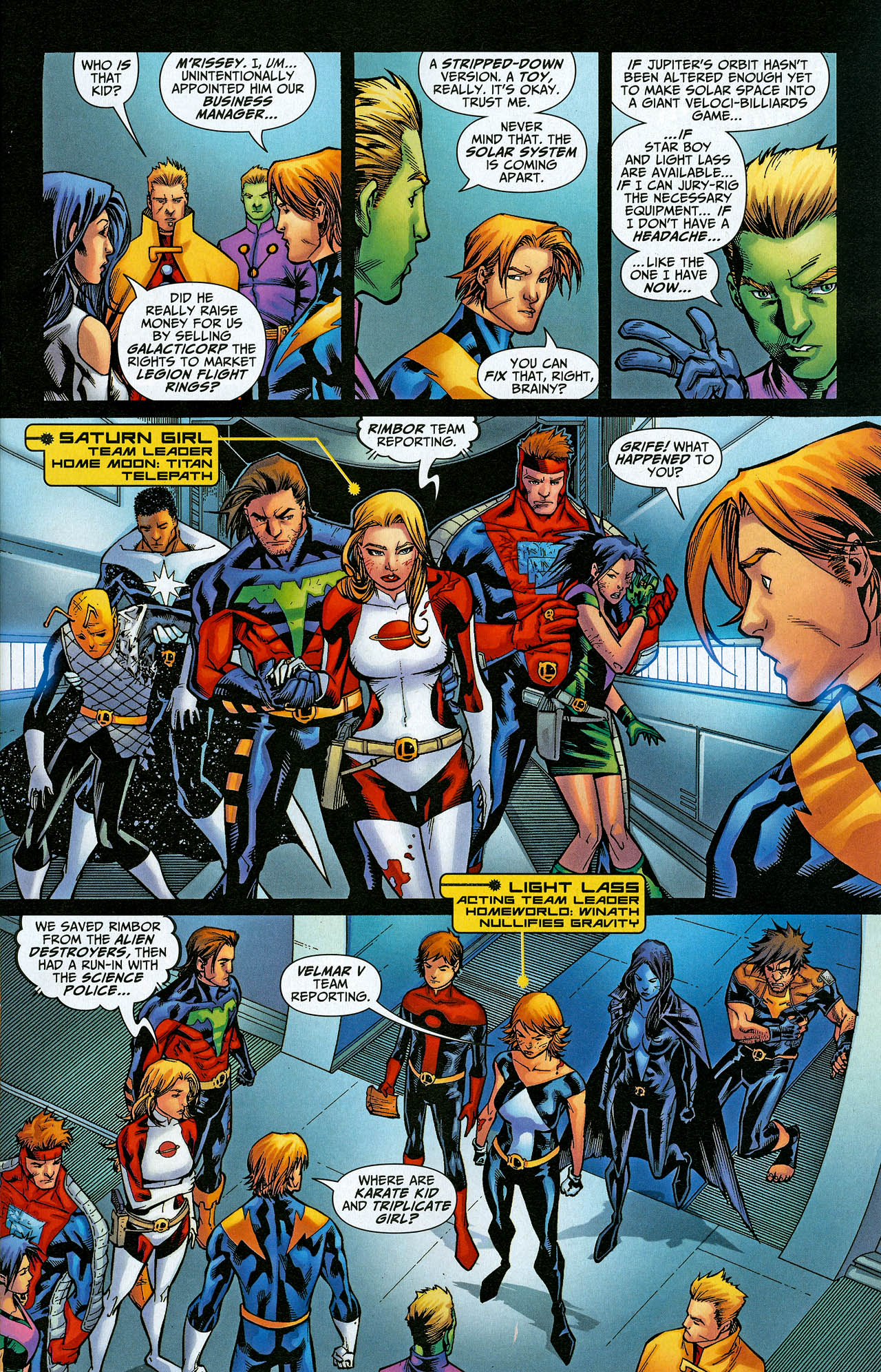 Read online Legion of Super-Heroes (2005) comic -  Issue #45 - 4