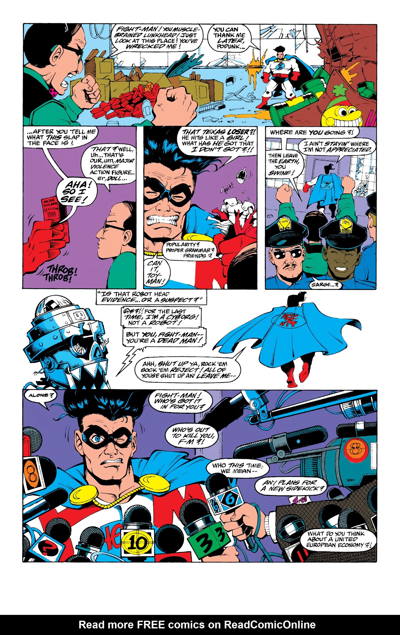 Read online Fight Man comic -  Issue # Full - 18