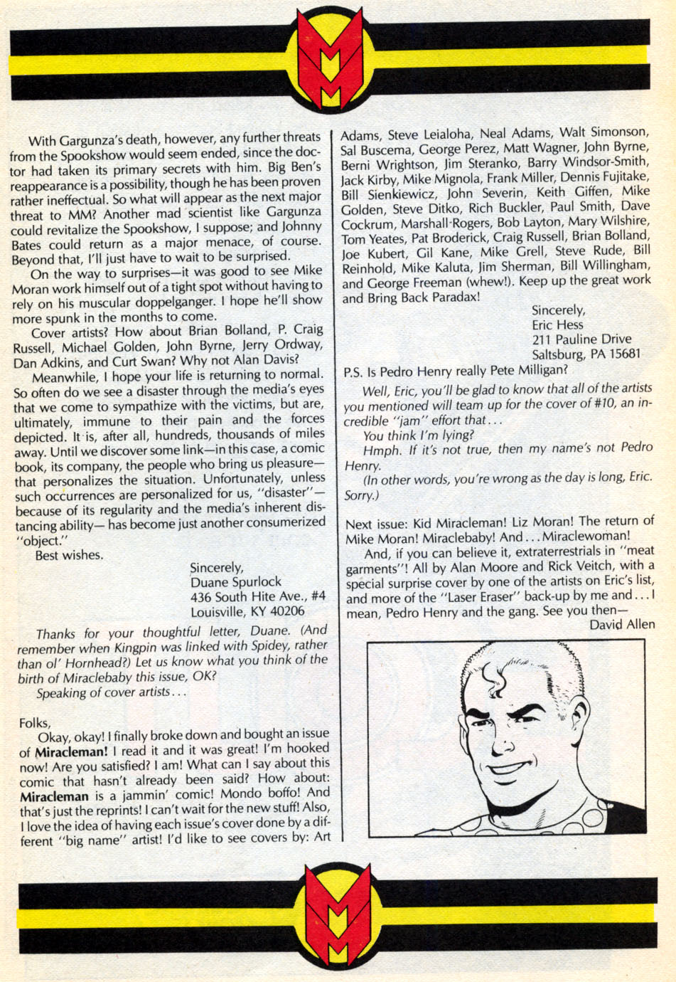 Read online Miracleman (1985) comic -  Issue #9 - 20