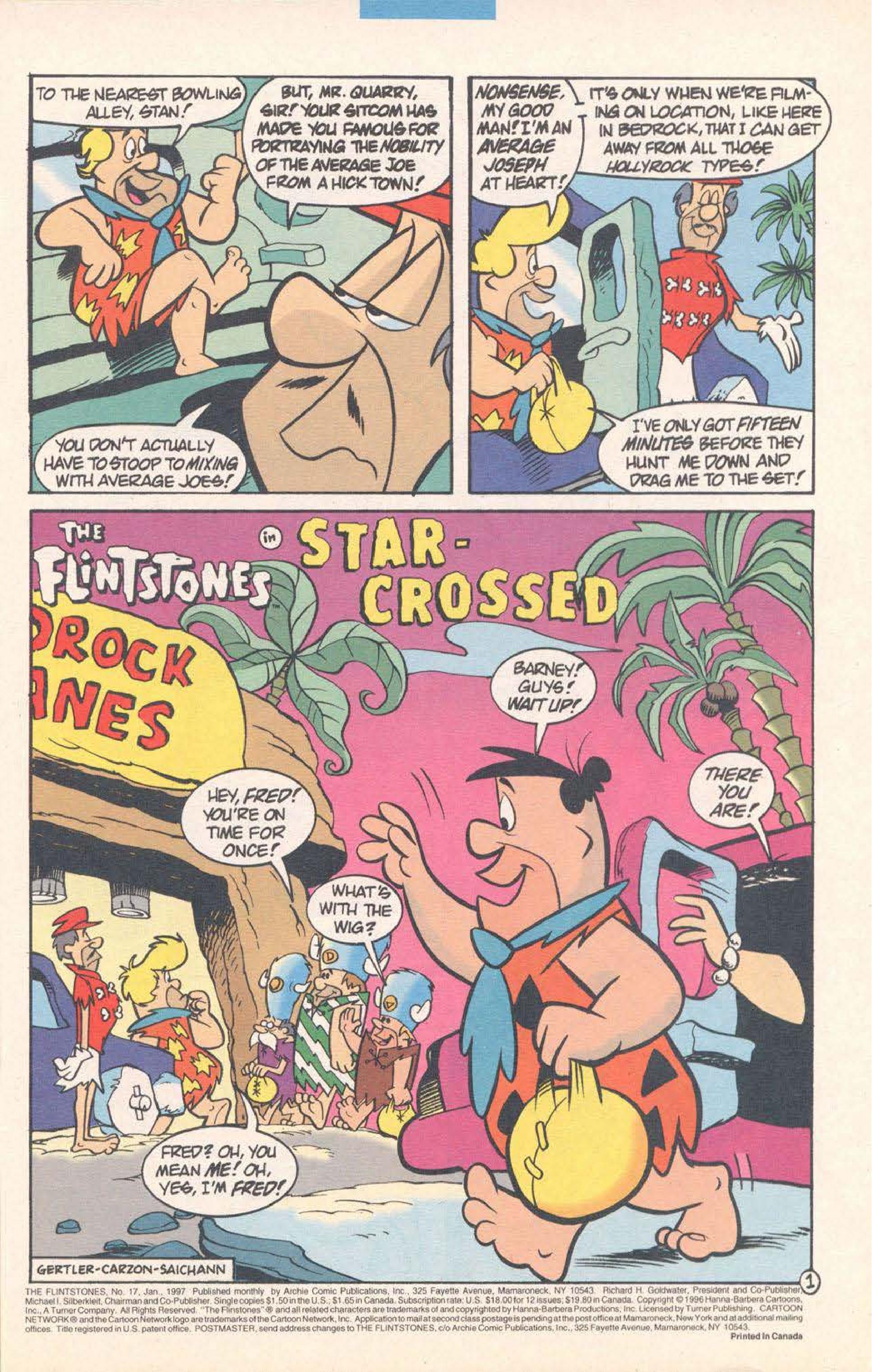 Read online The Flintstones (1995) comic -  Issue #17 - 3