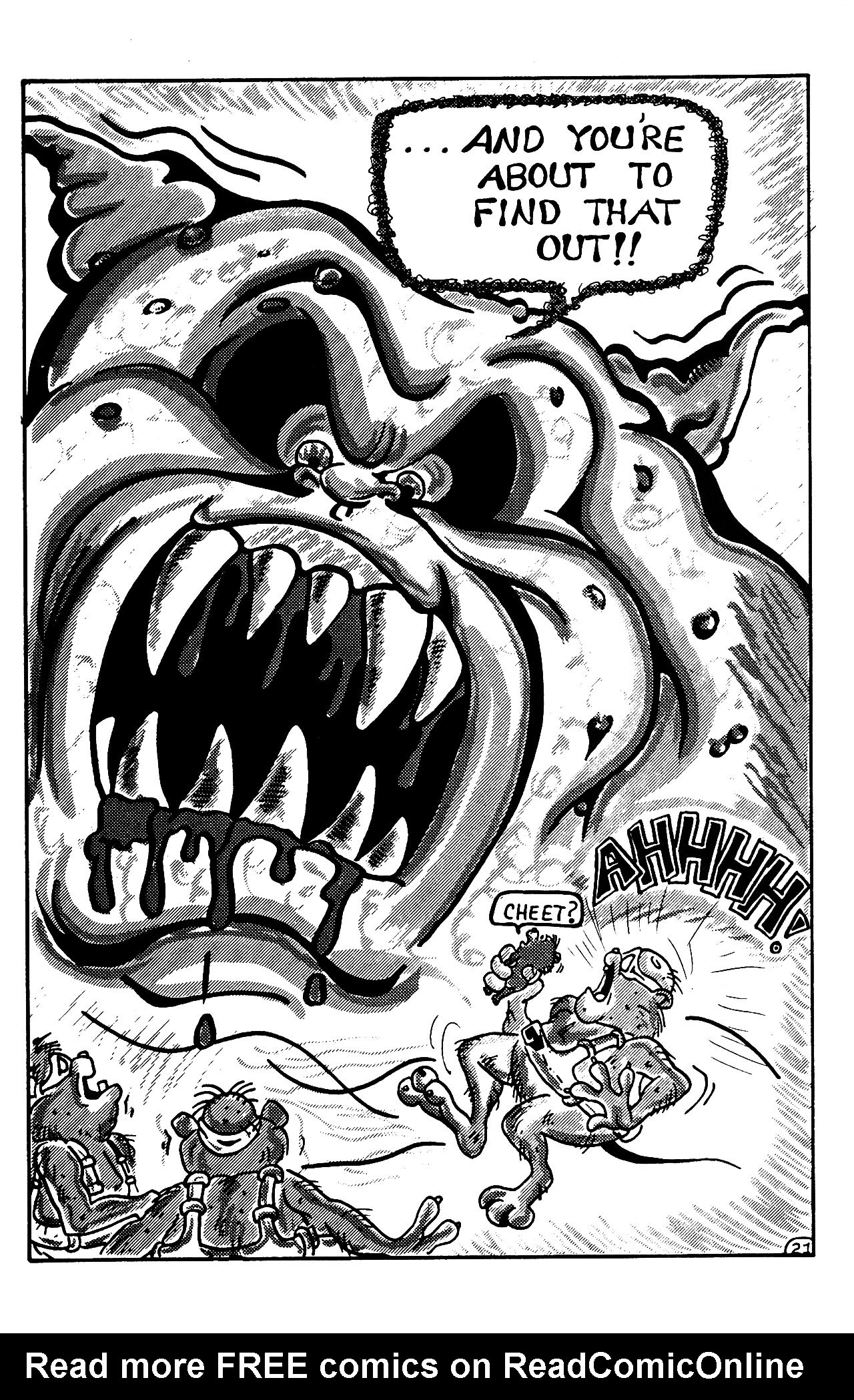 Read online Geriatric Gangrene Jujitsu Gerbils comic -  Issue #2 - 24