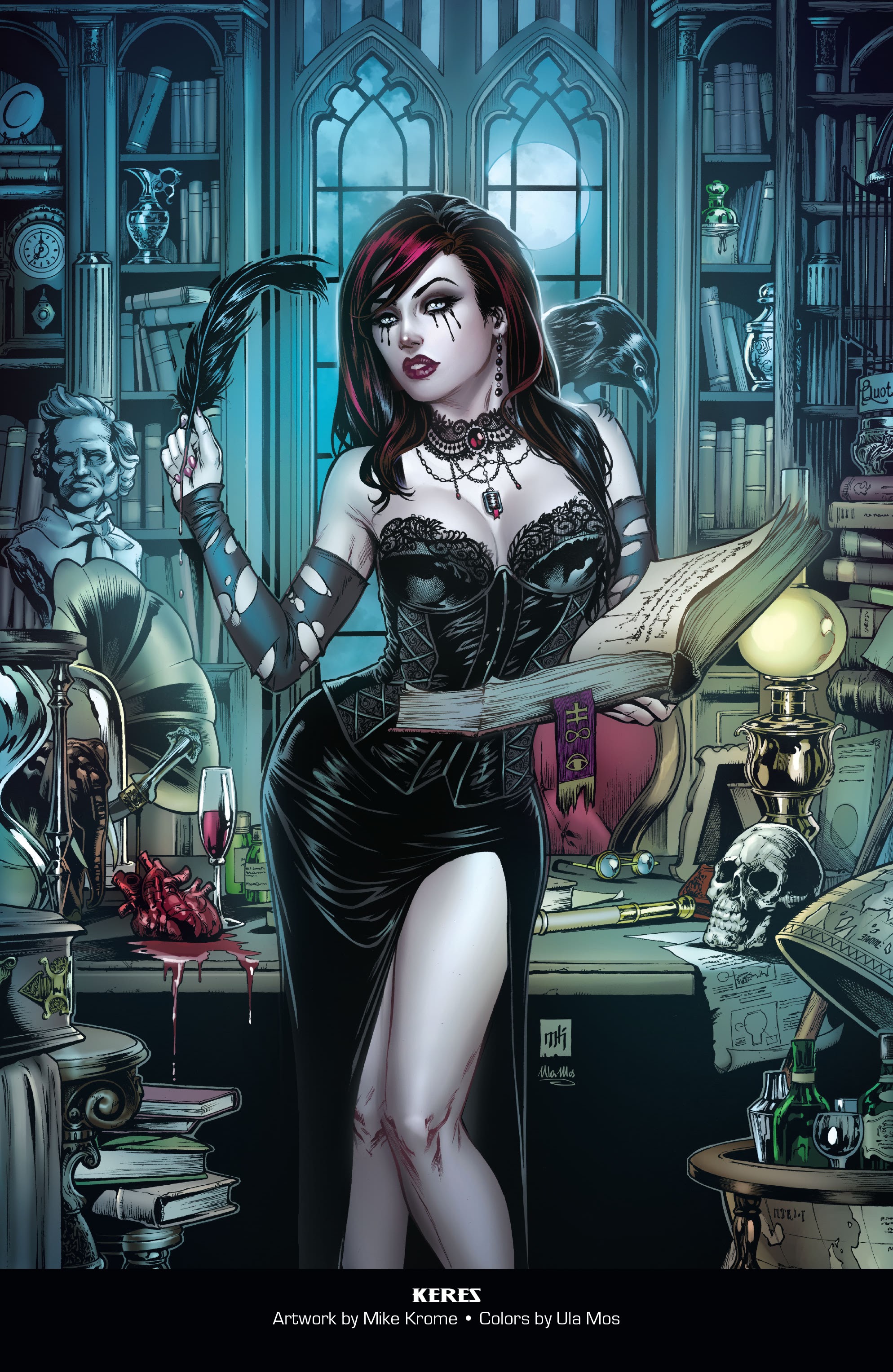 Read online Grimm Fairy Tales 2022 Horror Pinup Special comic -  Issue # Full - 23