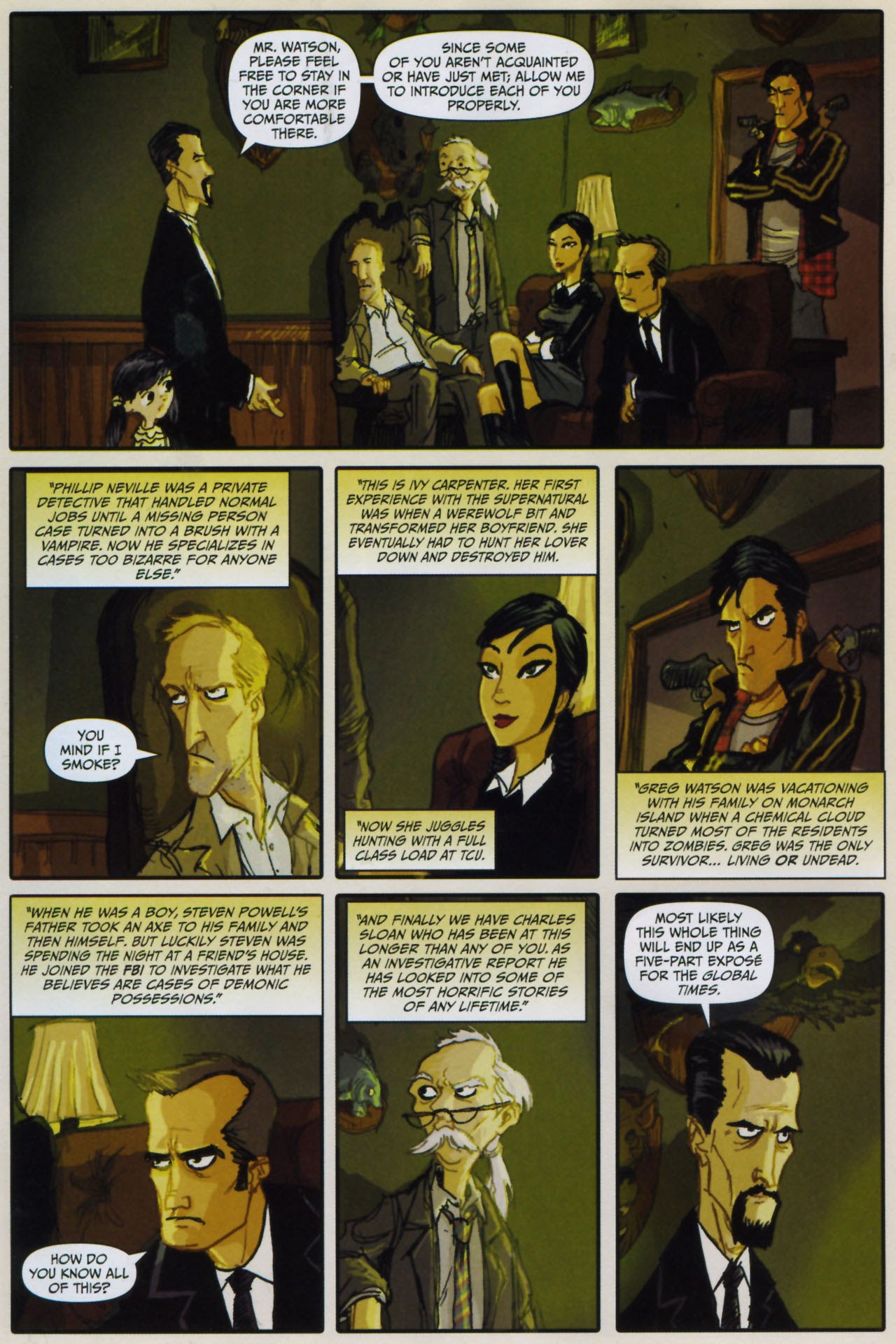 Read online Steve Niles' Strange Cases comic -  Issue #1 - 8