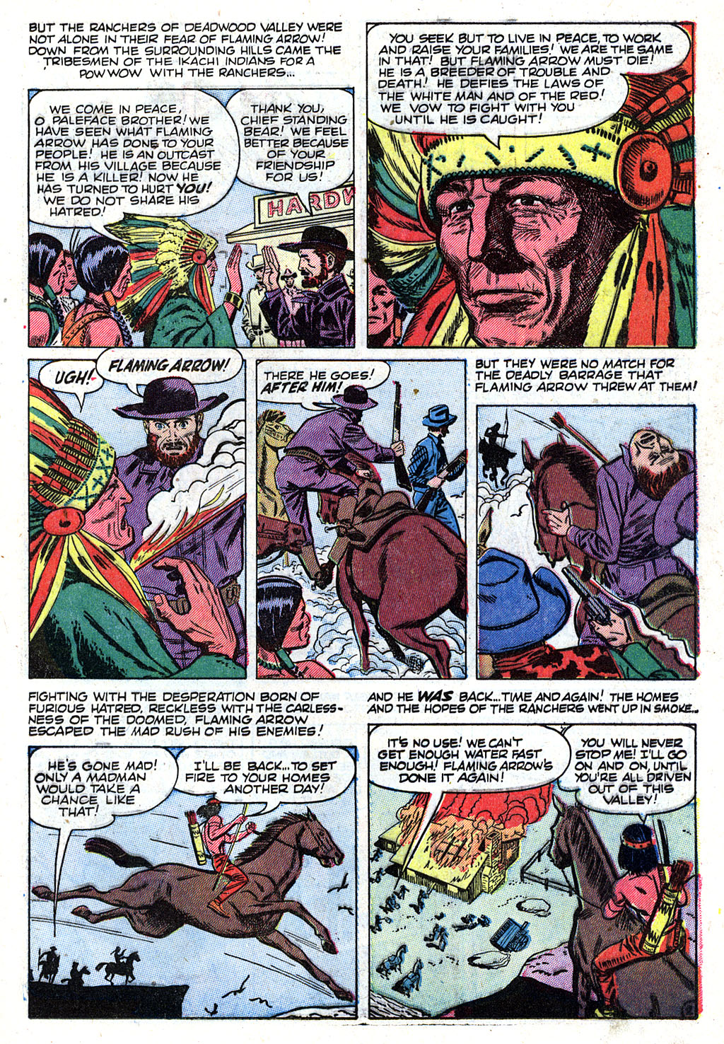 Read online Western Outlaws (1954) comic -  Issue #5 - 21