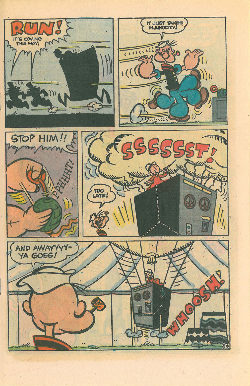 Read online Popeye (1948) comic -  Issue #125 - 19