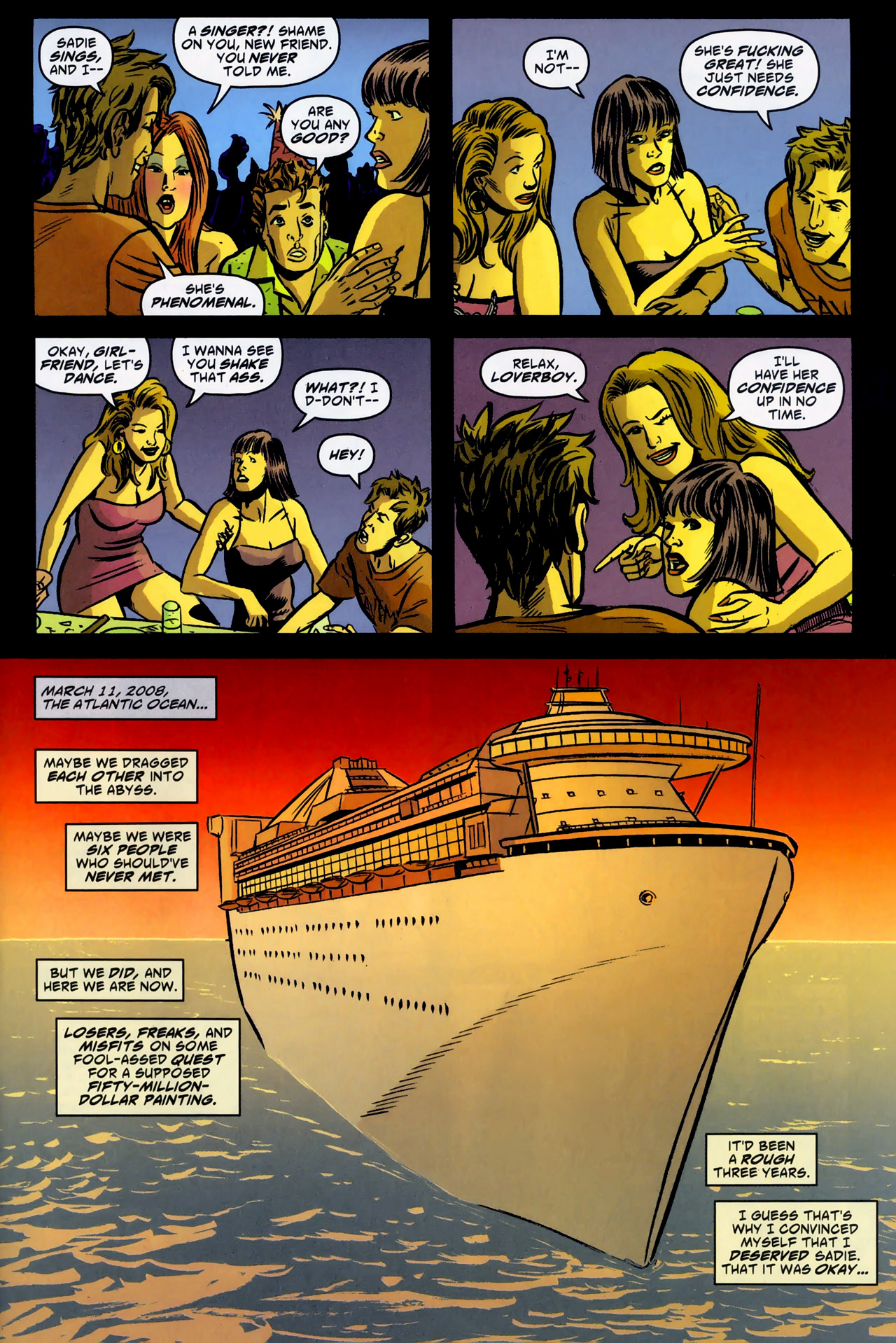 Read online Young Liars comic -  Issue #4 - 4