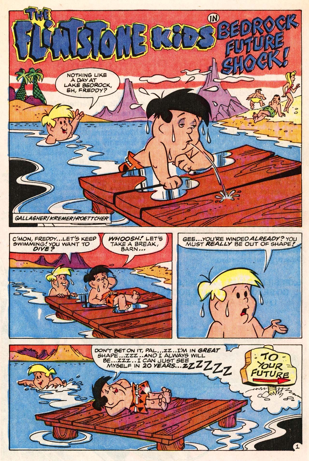 Read online The Flintstone Kids comic -  Issue #1 - 27