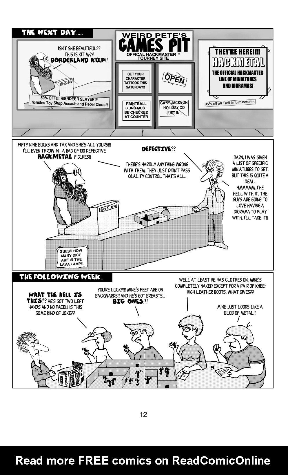 Read online Knights of the Dinner Table comic -  Issue #14 - 14