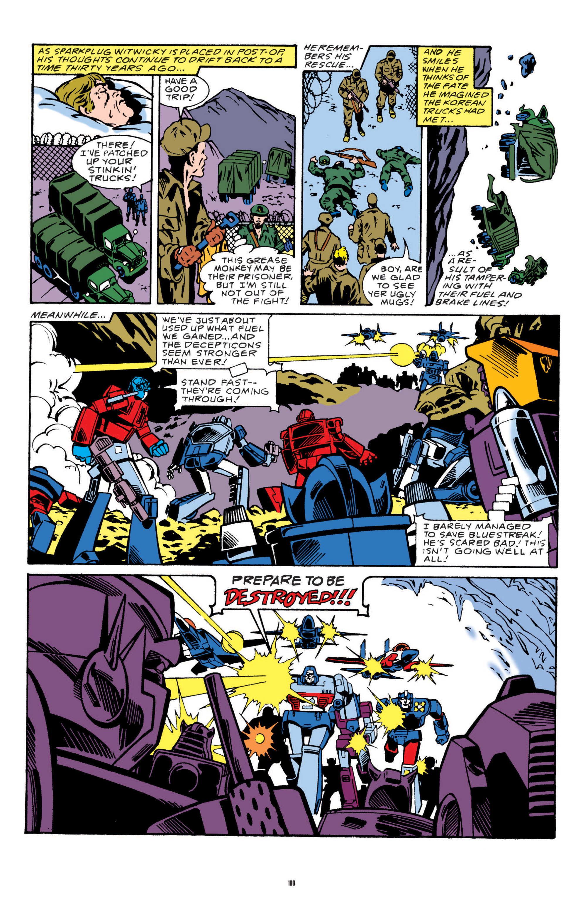 Read online The Transformers Classics comic -  Issue # TPB 1 - 101