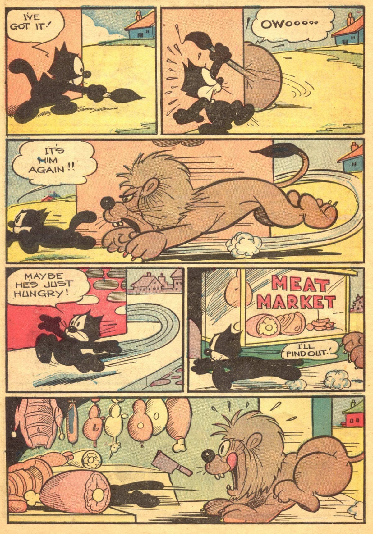 Read online Felix the Cat (1948) comic -  Issue #14 - 12