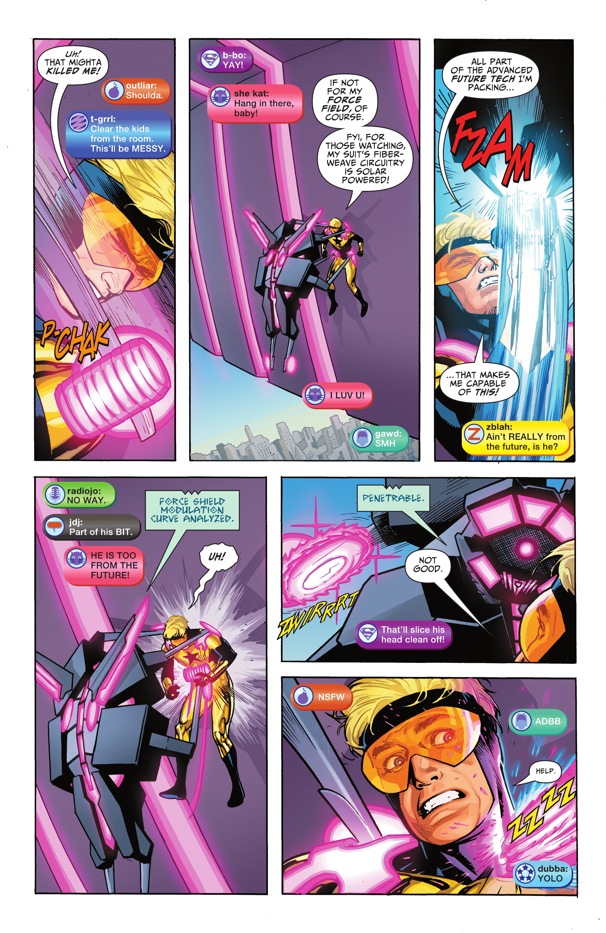 Read online Blue & Gold comic -  Issue #1 - 10