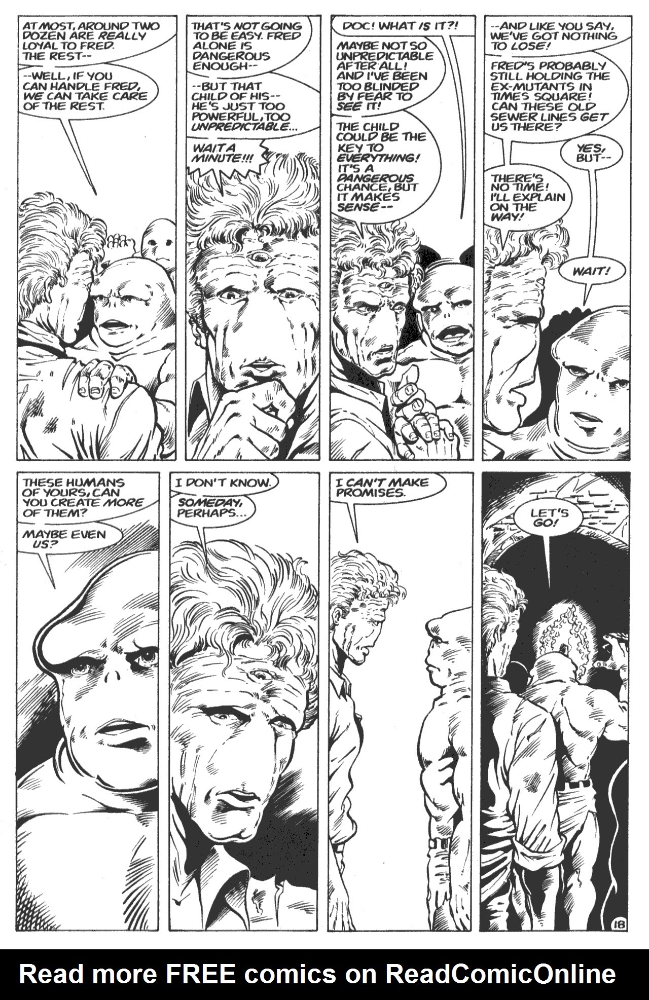 Read online Ex-Mutants (1986) comic -  Issue #4 - 20