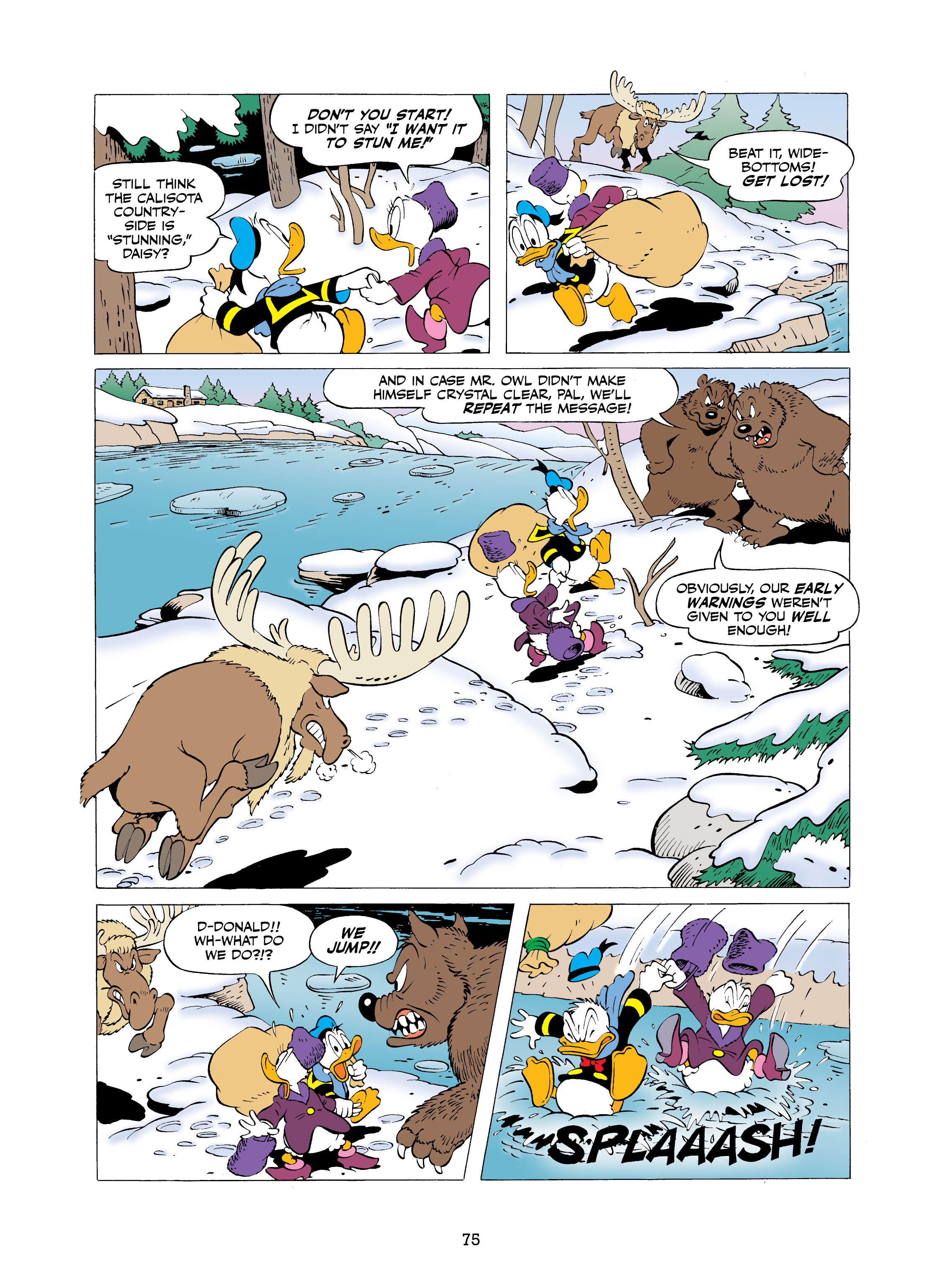 Read online Walt Disney's Uncle Scrooge & Donald Duck: Bear Mountain Tales comic -  Issue # TPB (Part 1) - 75