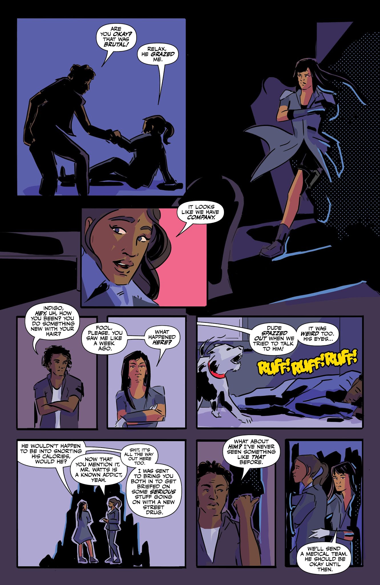 Read online Black (AF): Devil's Dye comic -  Issue #1 - 13
