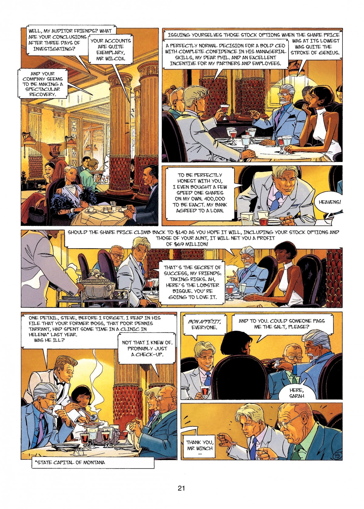 Read online Largo Winch comic -  Issue #10 - 21