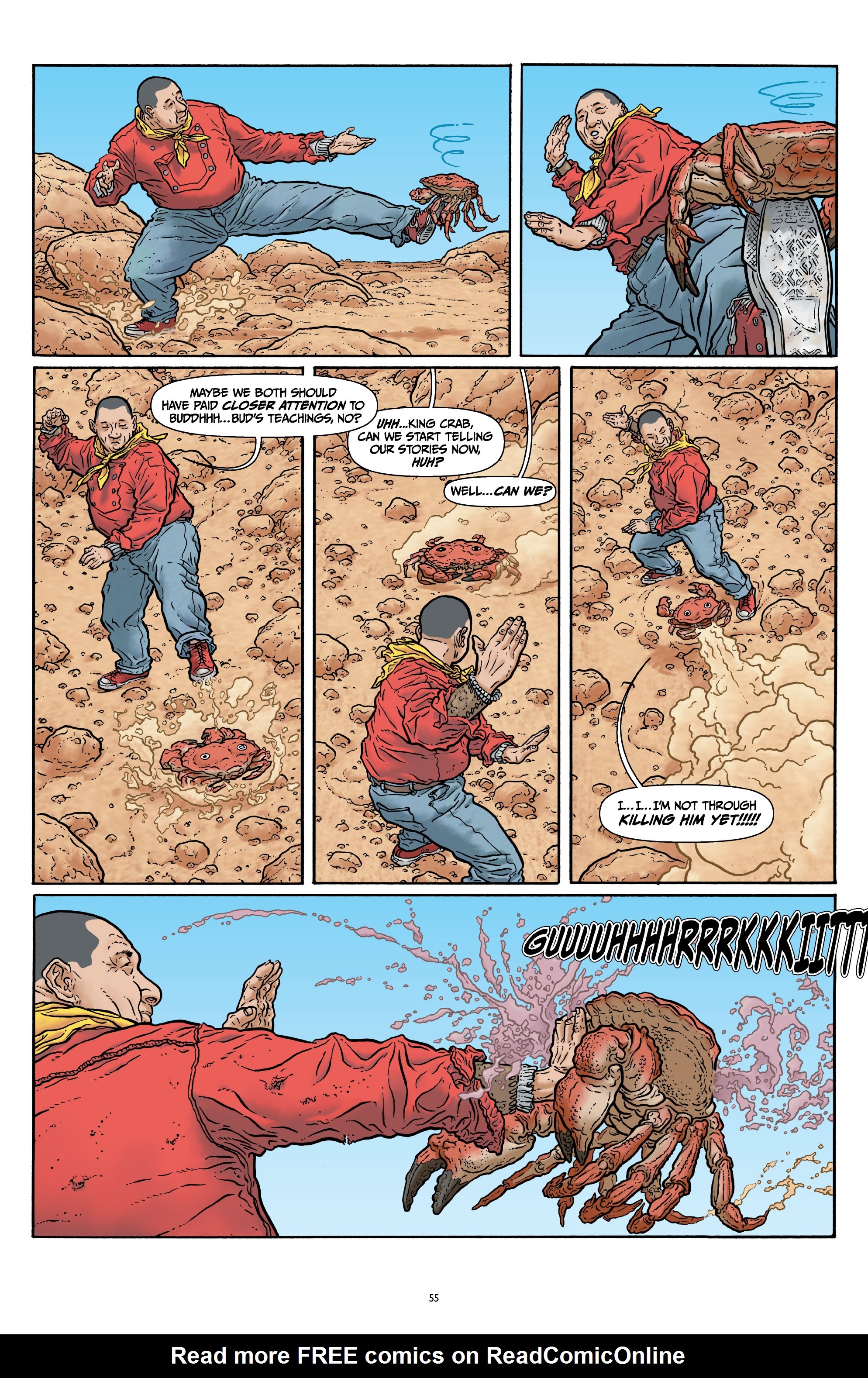 Read online Shaolin Cowboy comic -  Issue # _Start Trek (Part 1) - 43