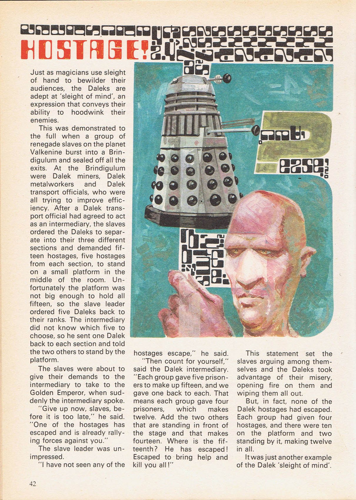 Read online Dalek Annual comic -  Issue #1979 - 36
