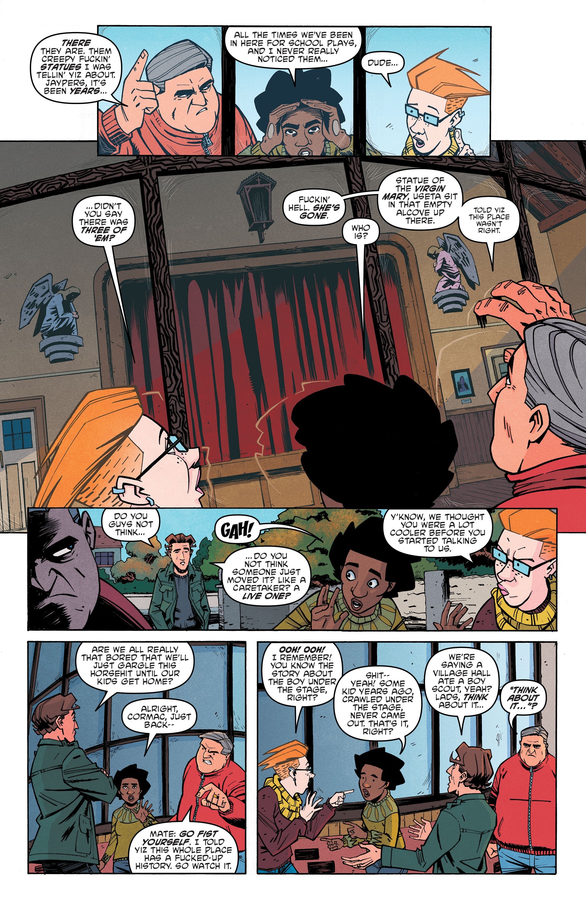 Read online Scarenthood comic -  Issue #1 - 11